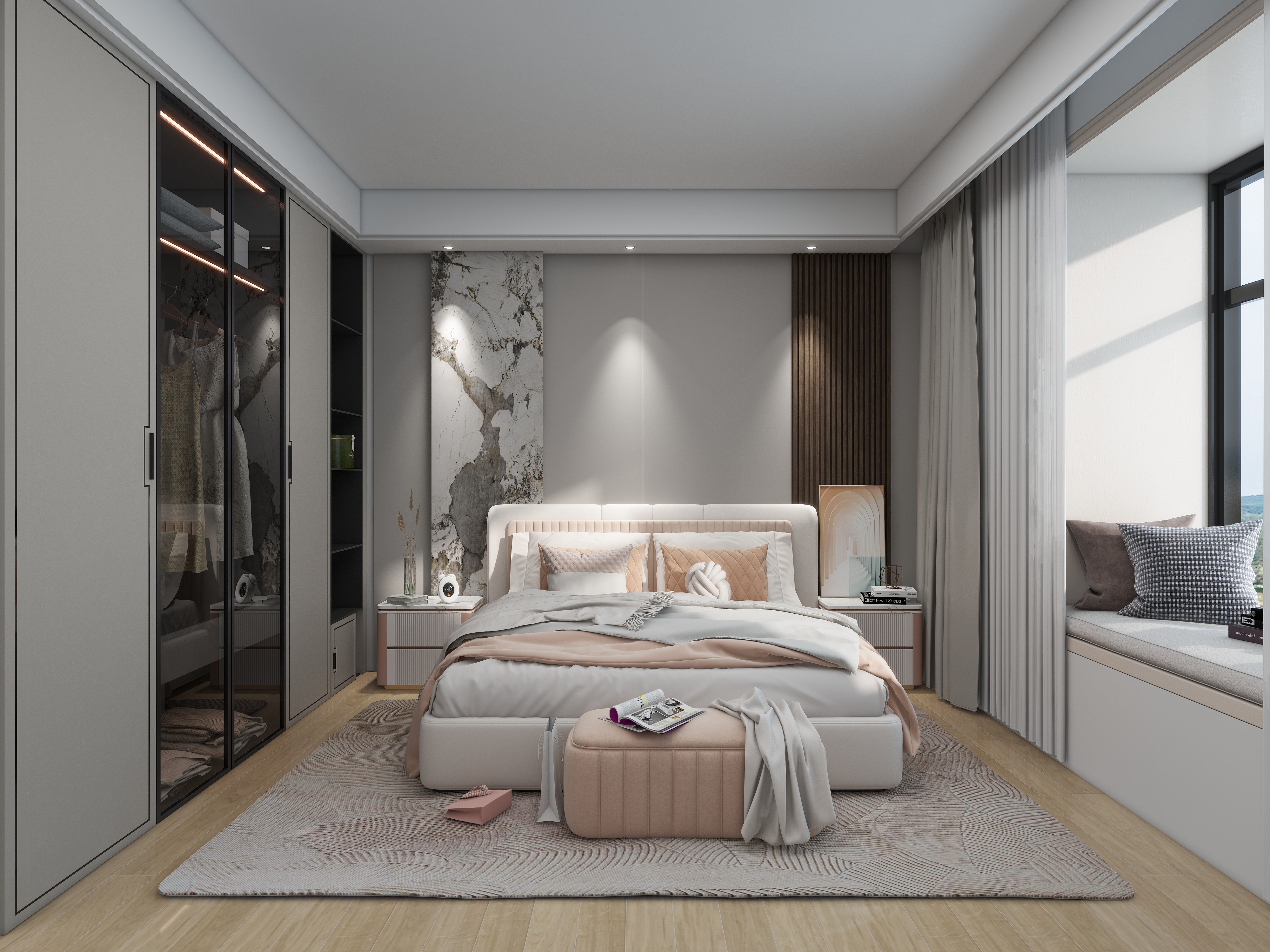 大金空调官方-【丹霞云邸】168㎡五居室装修效果图