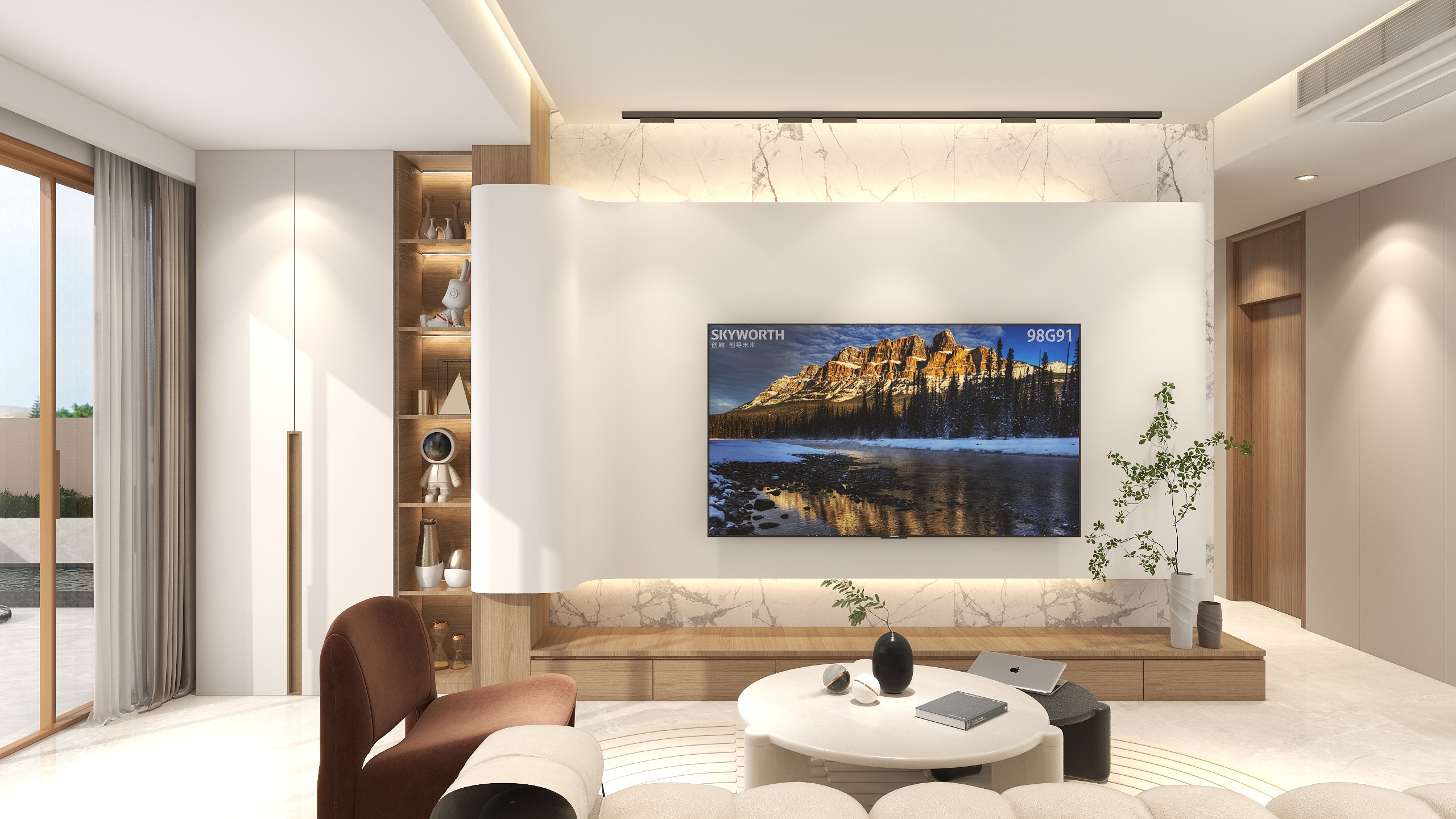 nsm-奶油风观江墅-装修设计方案