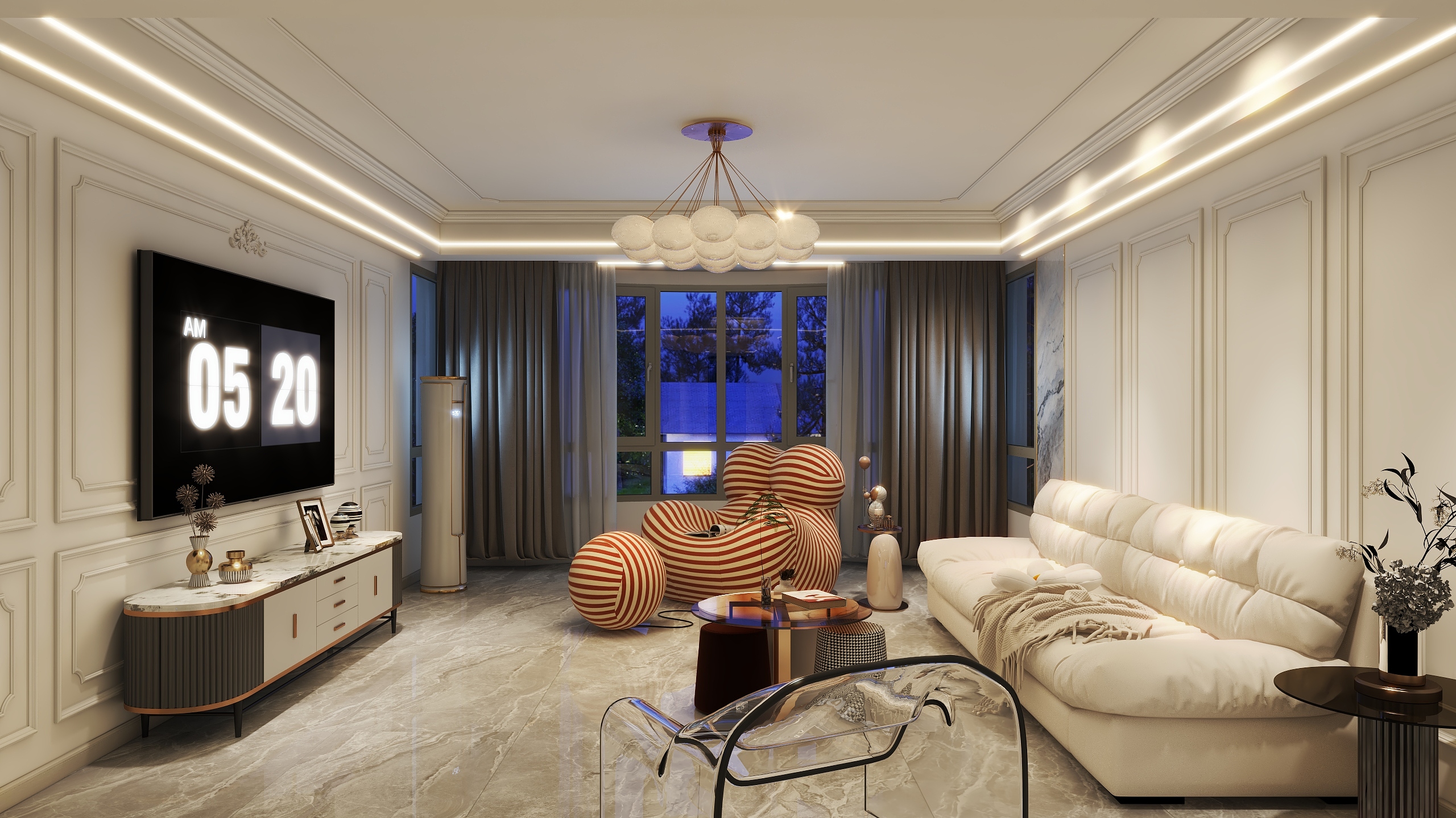 暗凌-国税家属院陈姐新邸4-2-801-装修设计方案