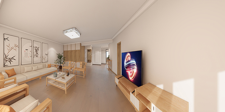 --在路上---领秀一居150㎡-装修设计方案