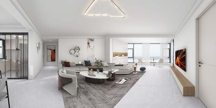 师梁原-维简定制麒麟府-装修设计方案