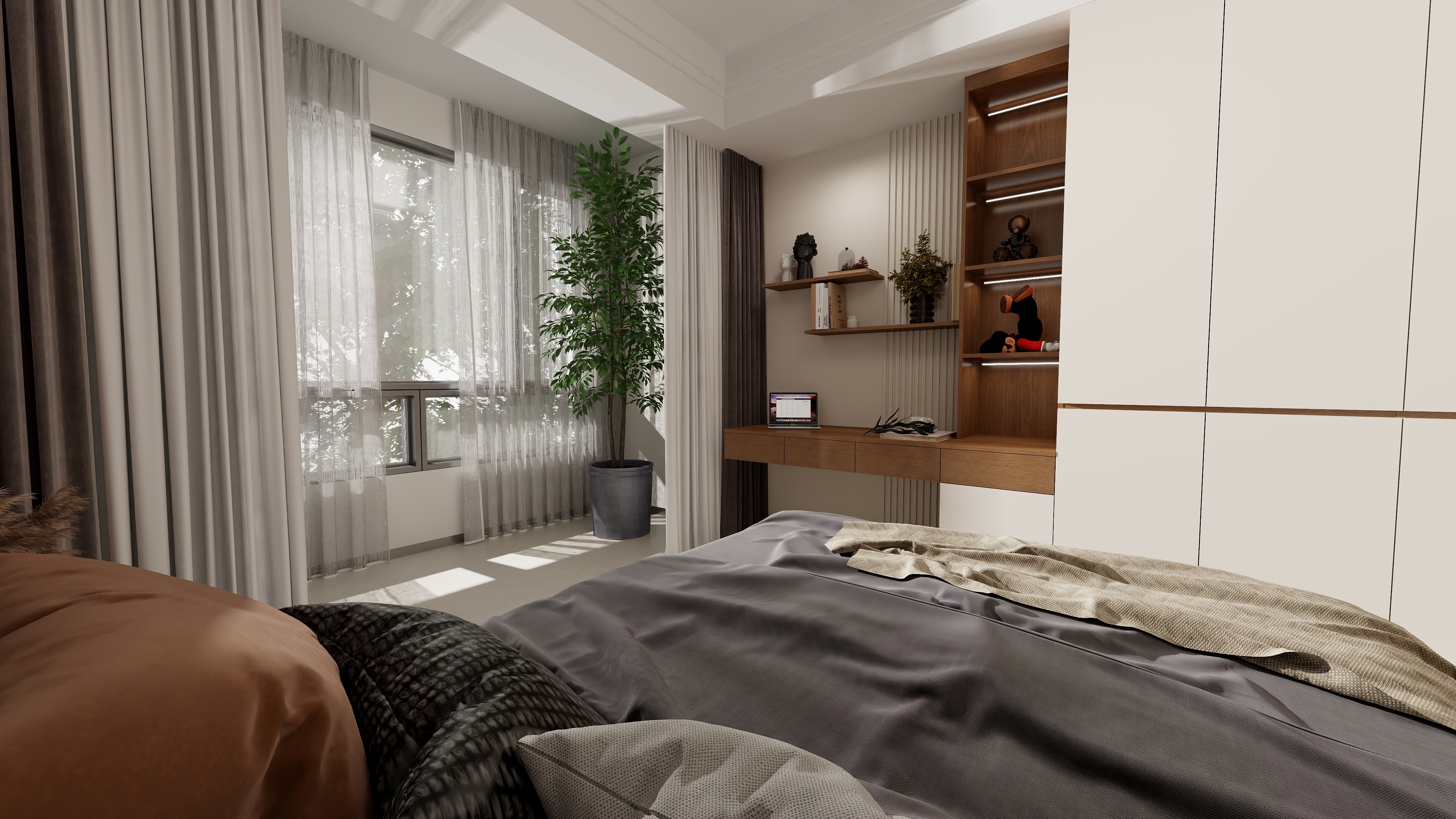 狒狒这很猩猩-中海壹号165㎡2室-装修设计方案