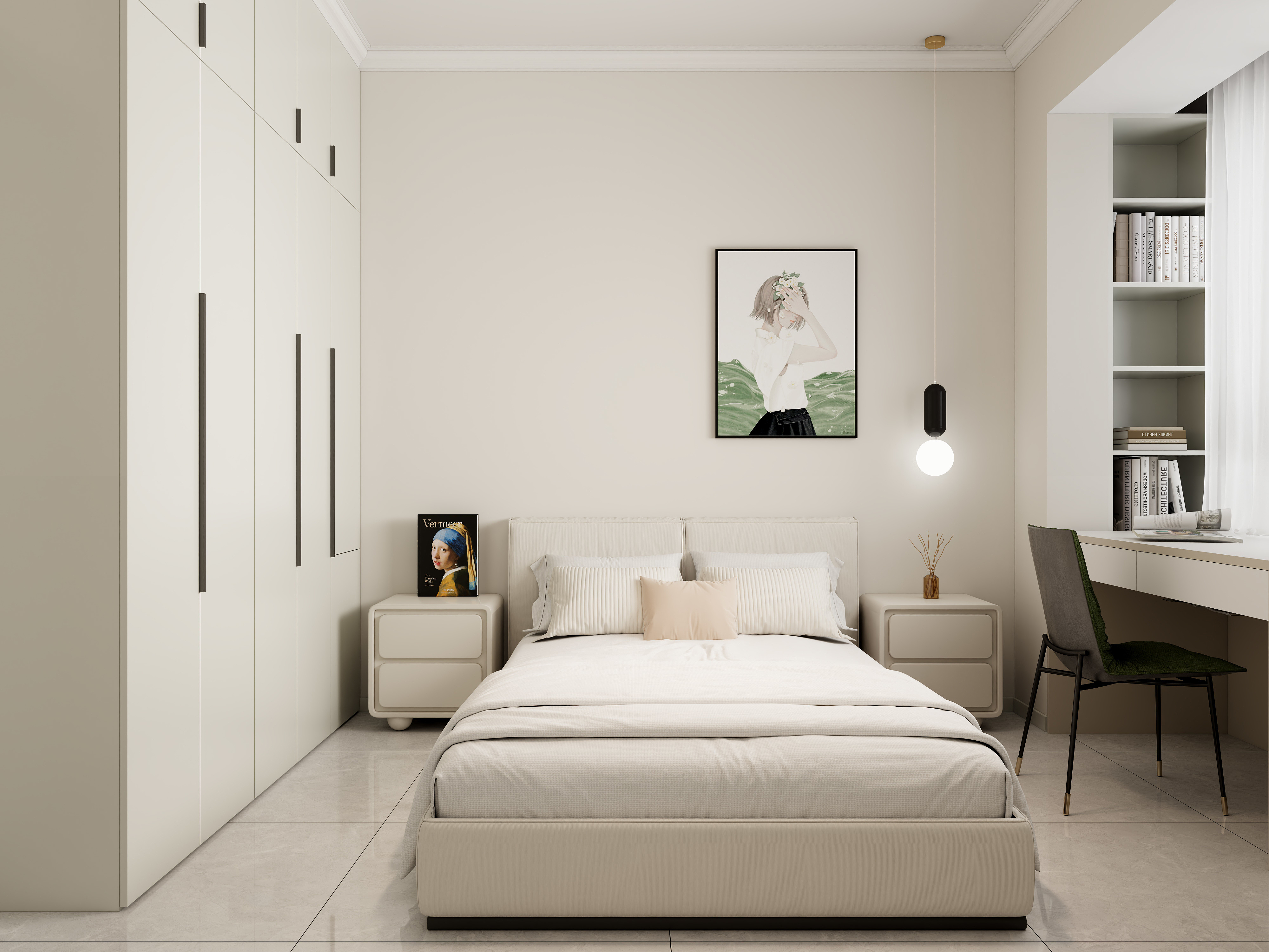 效果图JQK-华林苑13#401(1)胡老师0531-装修设计方案