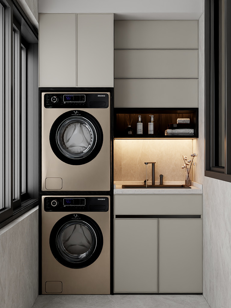 妙计装饰-简约意式-195㎡ - 副本-装修设计方案