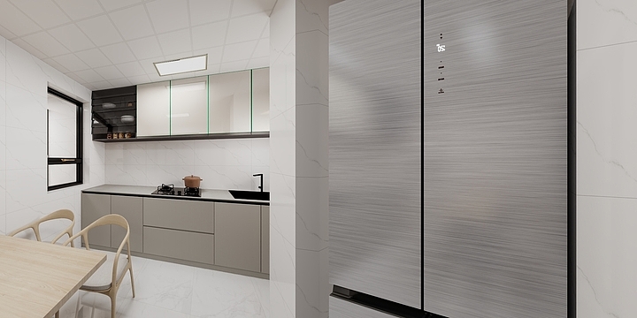 设计师小杨-三源路效果图-装修设计方案