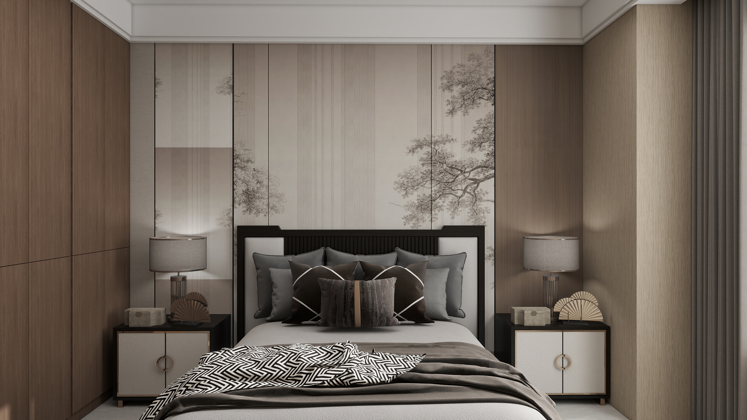 寥余生-时代广场样板间西户-装修设计方案