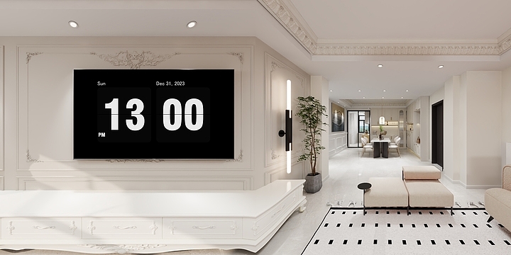 甘肃聚美DuGN-公安局家属院-装修设计方案