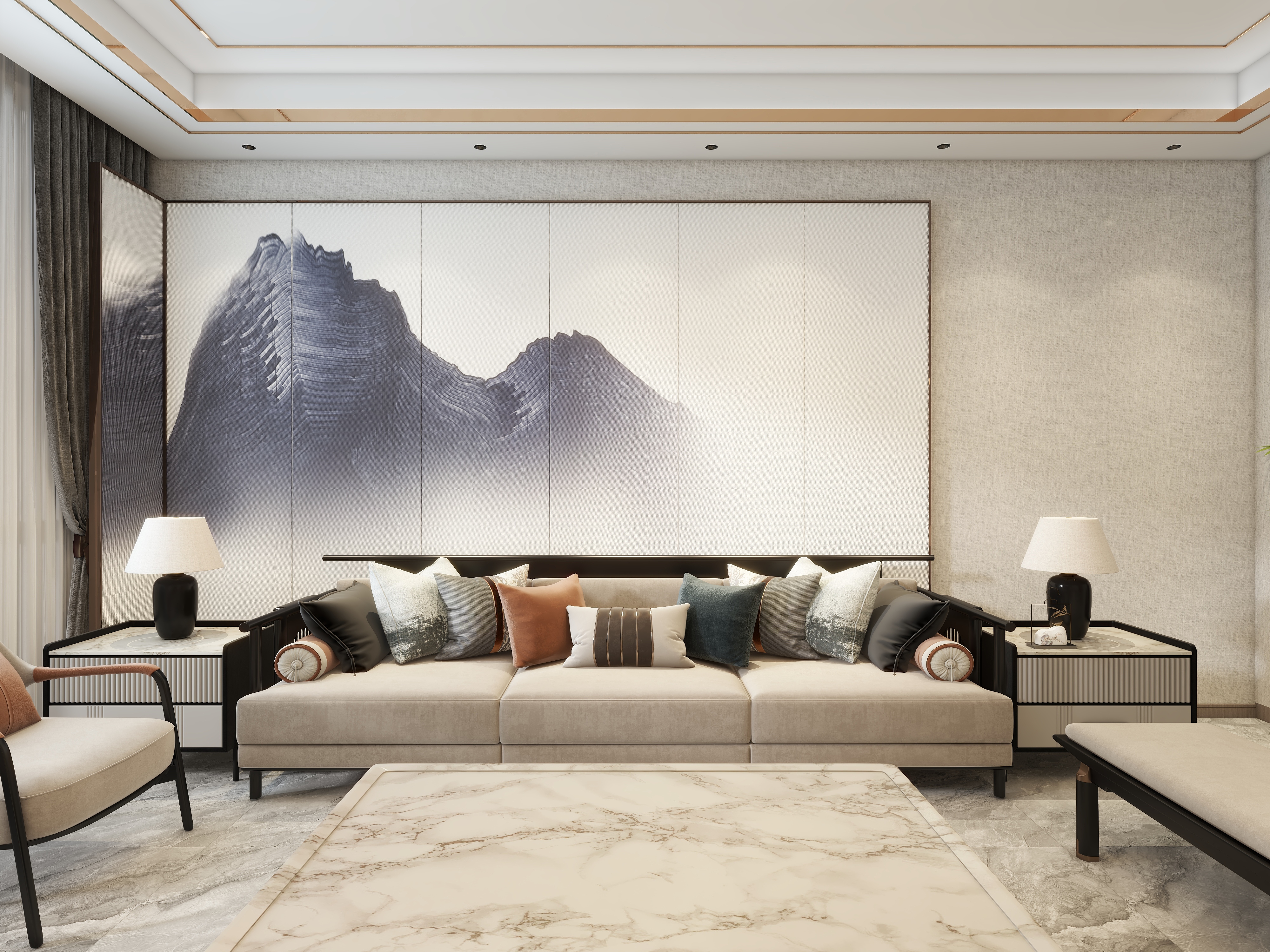 设计师王丽影-侨商大厦20楼会所-装修设计方案