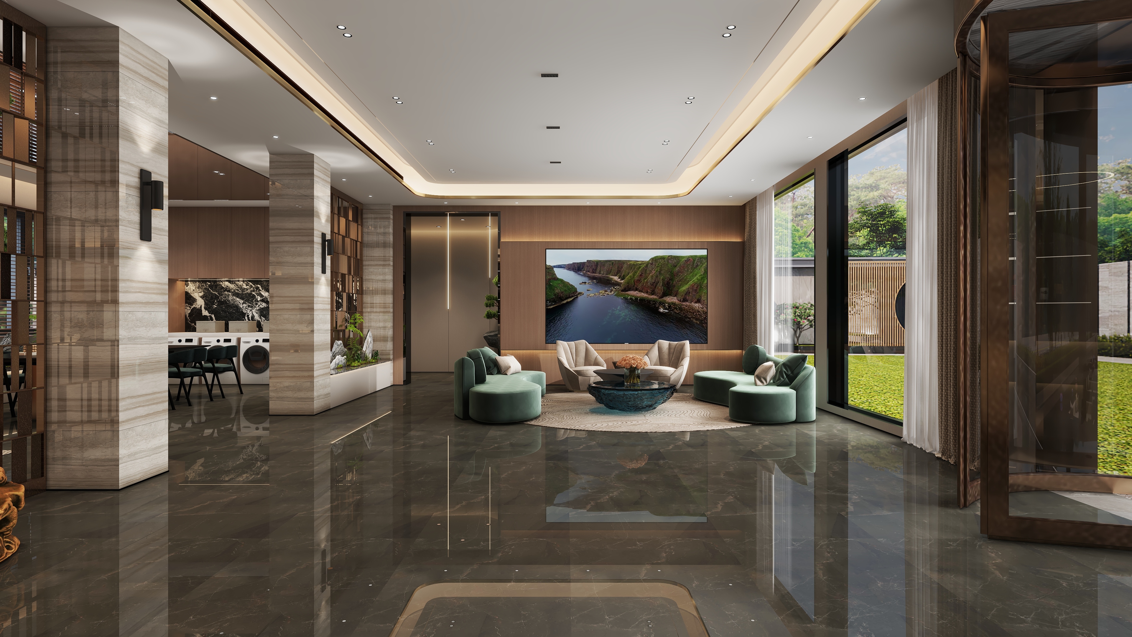 杨超全案-大堂方案-装修设计方案