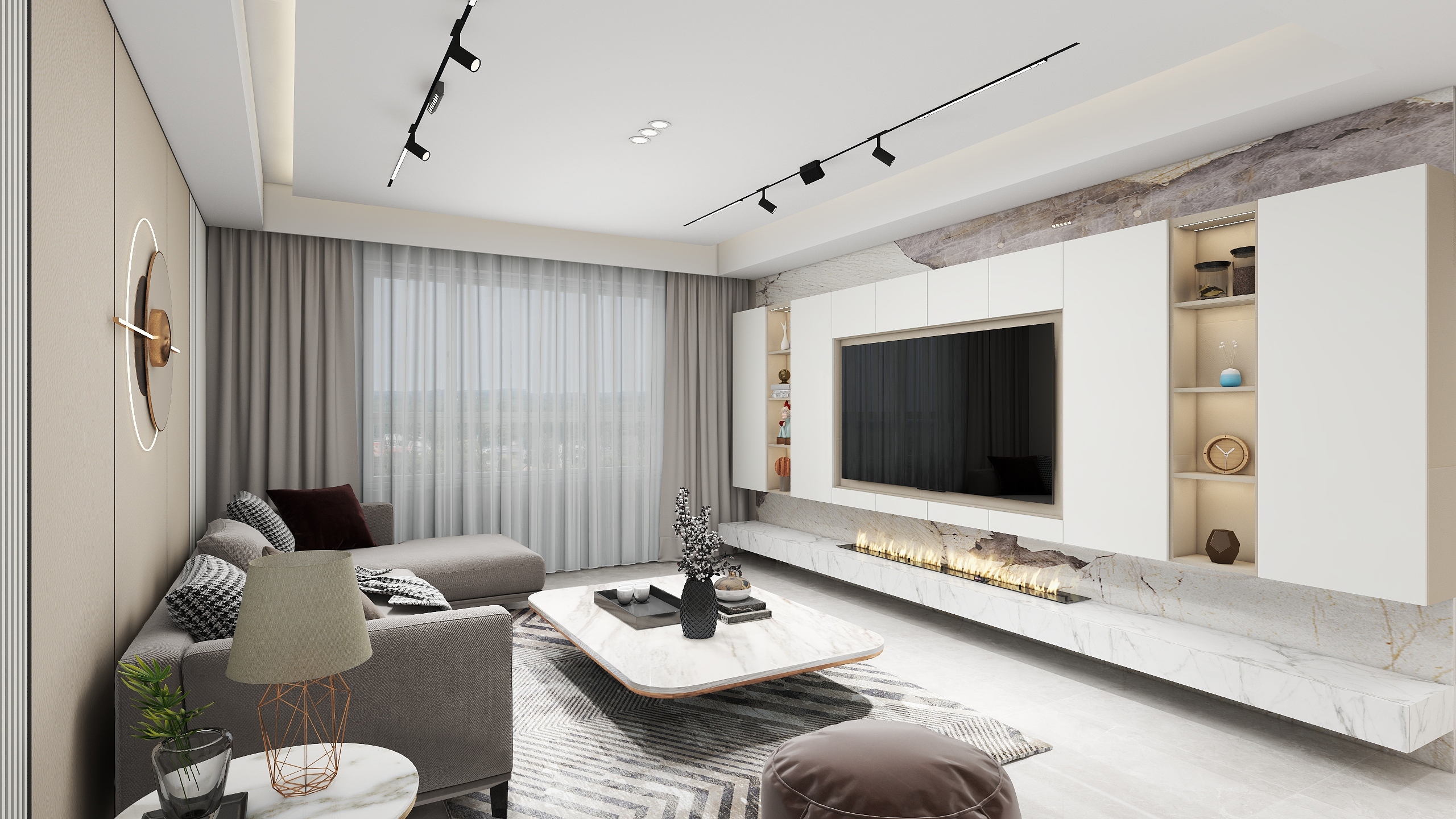 设计师I曹康延-【人间烟火】125㎡原木奶油风-装修设计方案