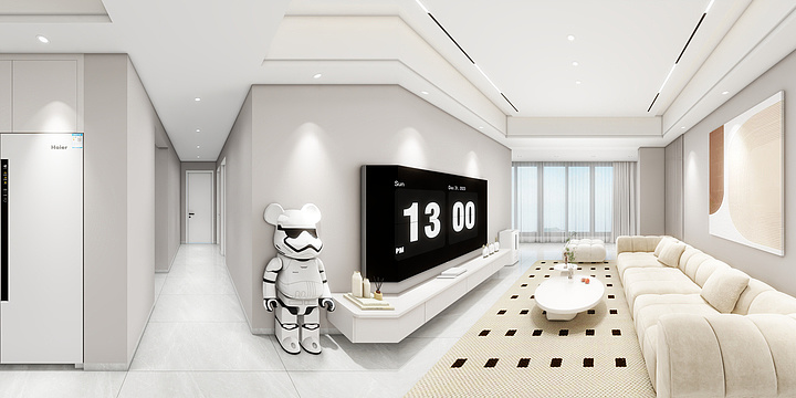 何泉霖-龙山国际欧阳美女雅居-装修设计方案