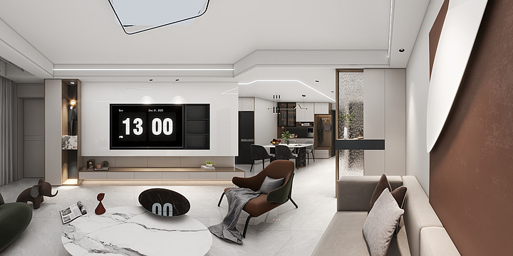 繁华-流年印-天隆华庭 1-1-603刘姐雅居-装修设计方案