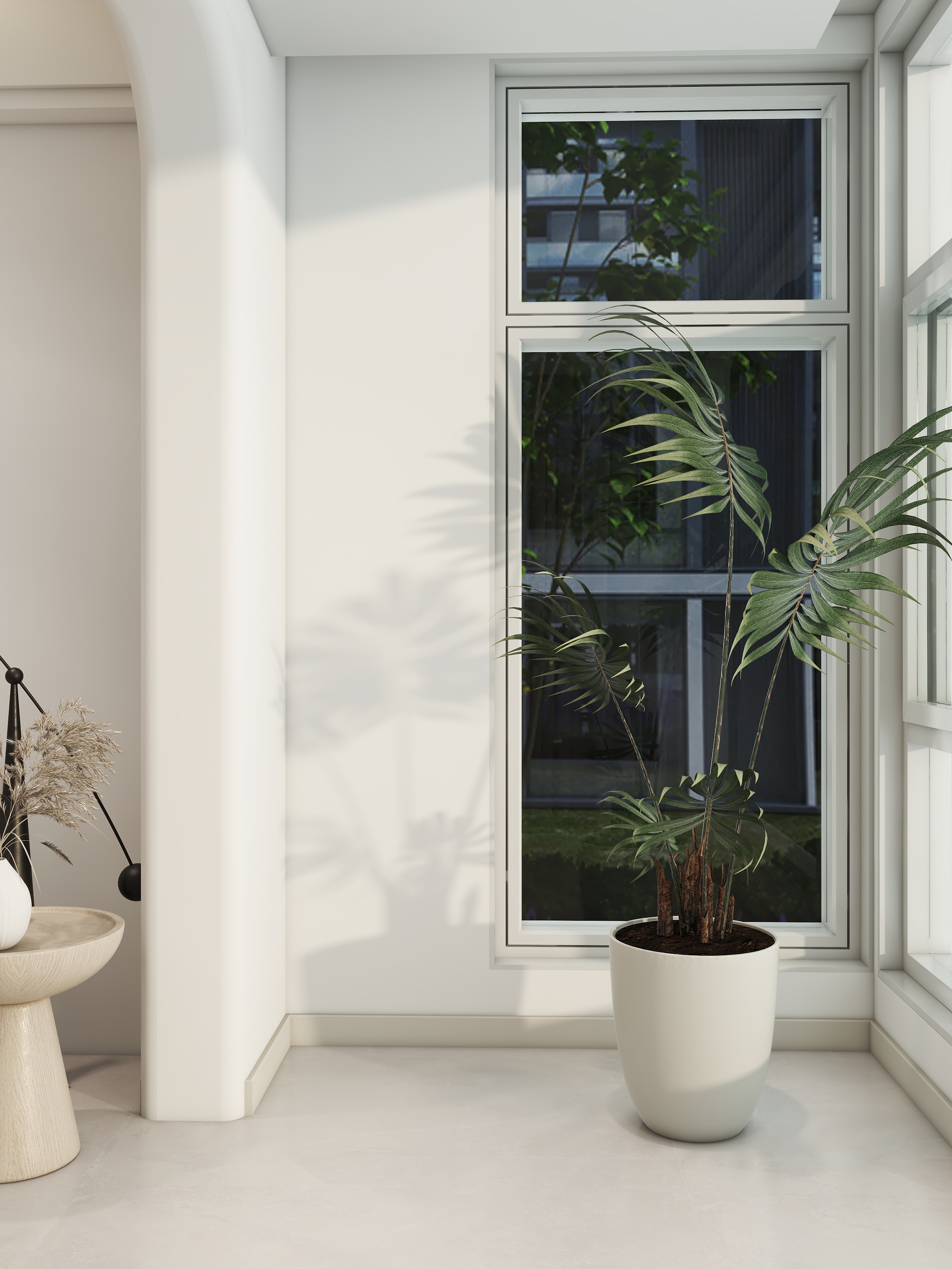 谢旗高-《初秋细语》现代风格135平方三室装修效果图