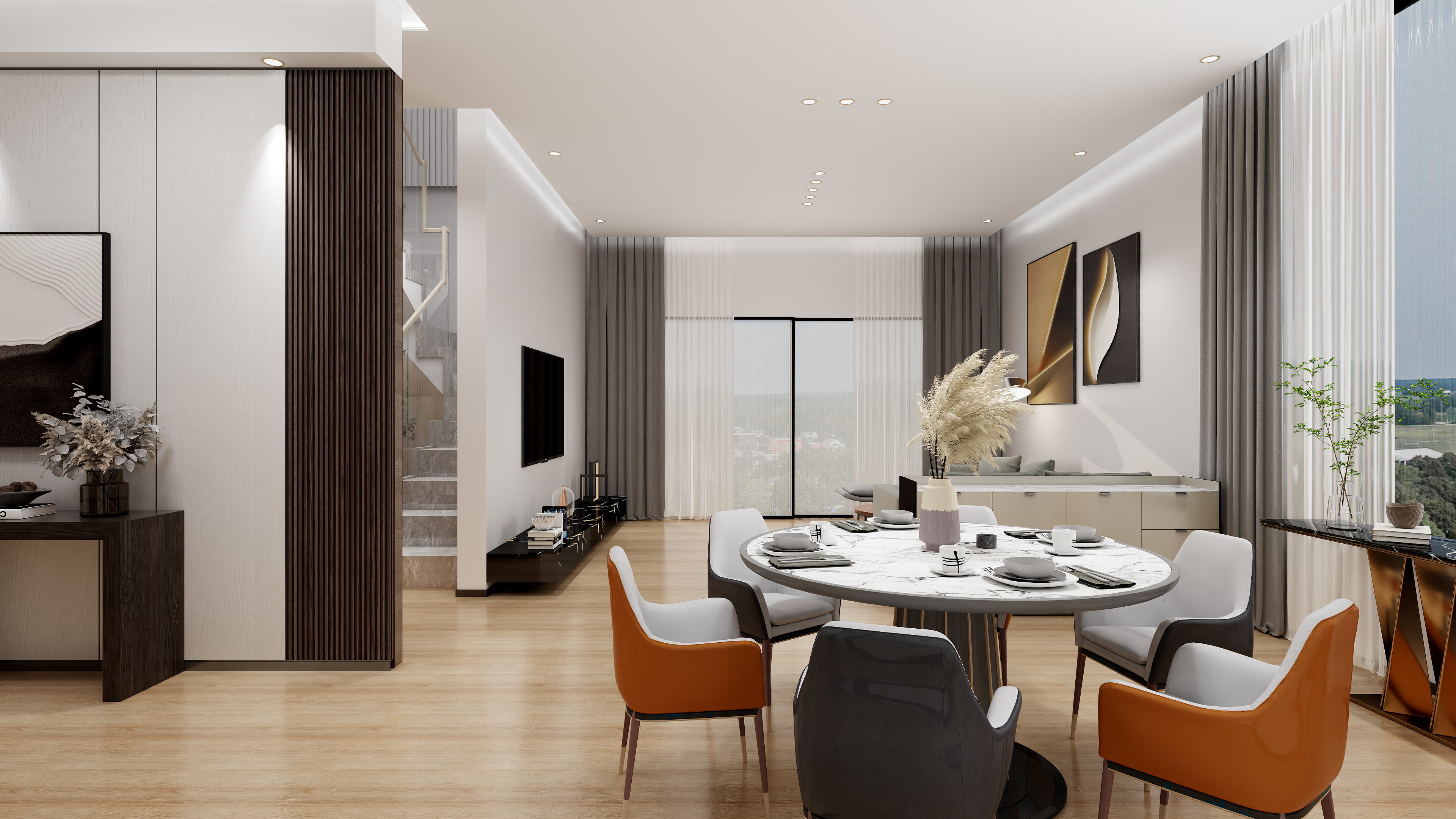 DavidDesign-小亮别墅-装修设计方案