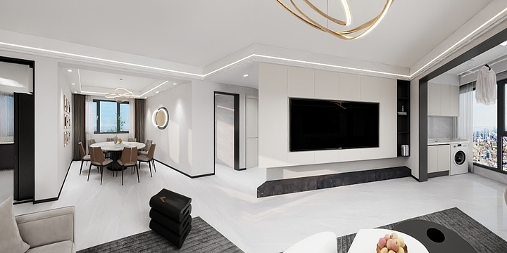 江坤鹏18271250170-玉龙湾2号楼大户型-装修设计方案