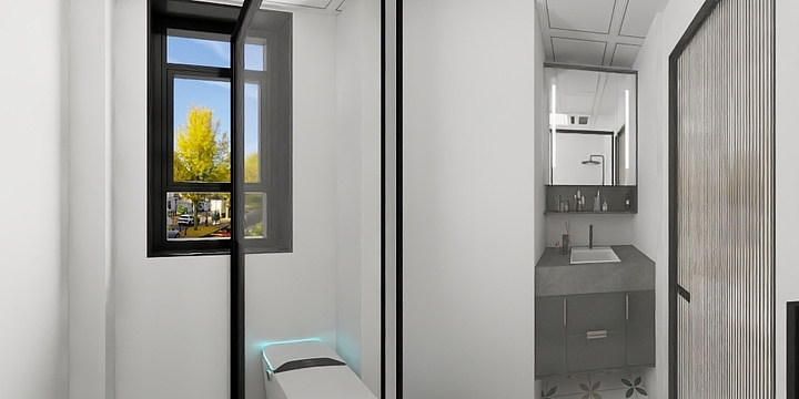 轻舟丨已过万重山-罗秀新村82号601{1}-装修设计方案