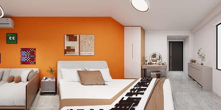 捧着风的晶晶-万景荔枝湾2305-装修设计方案