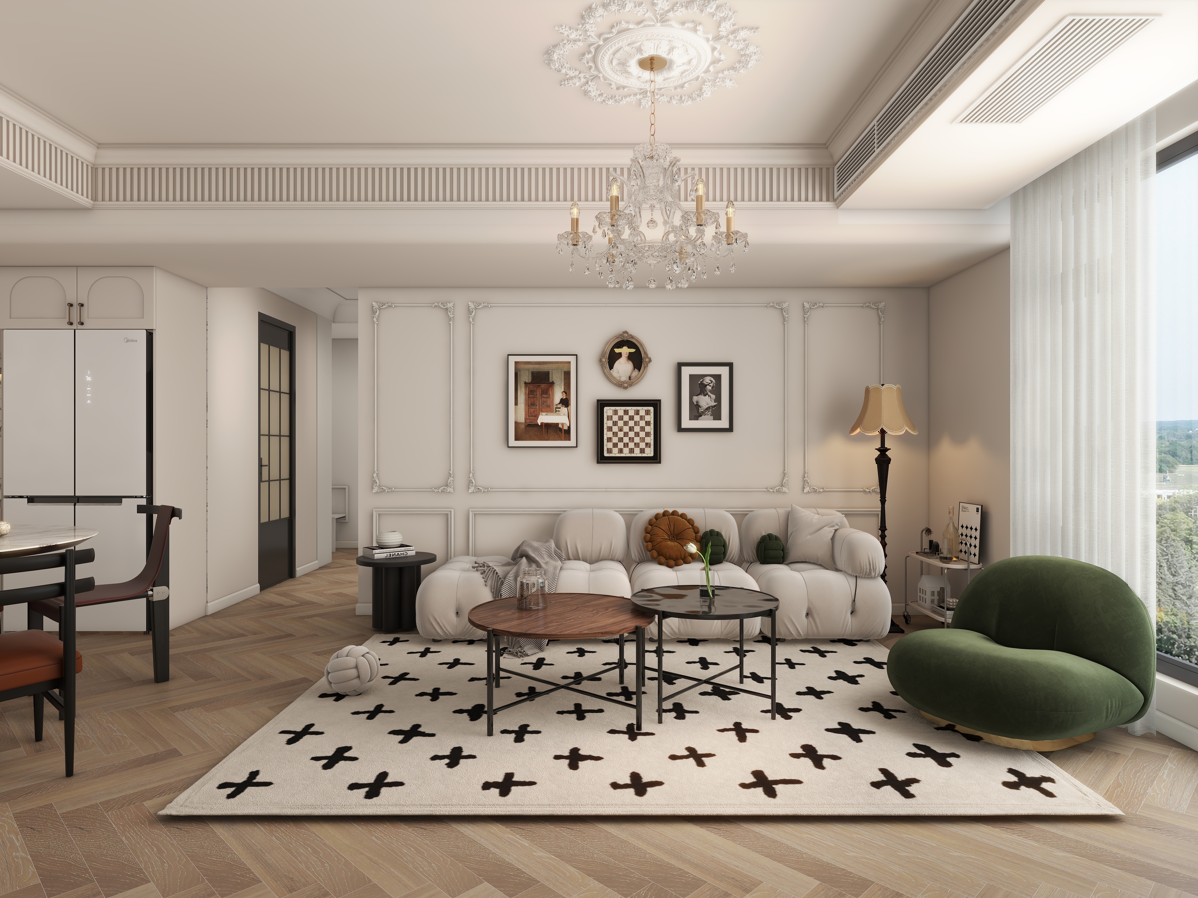 -LTT--Carrie 法式-装修设计方案