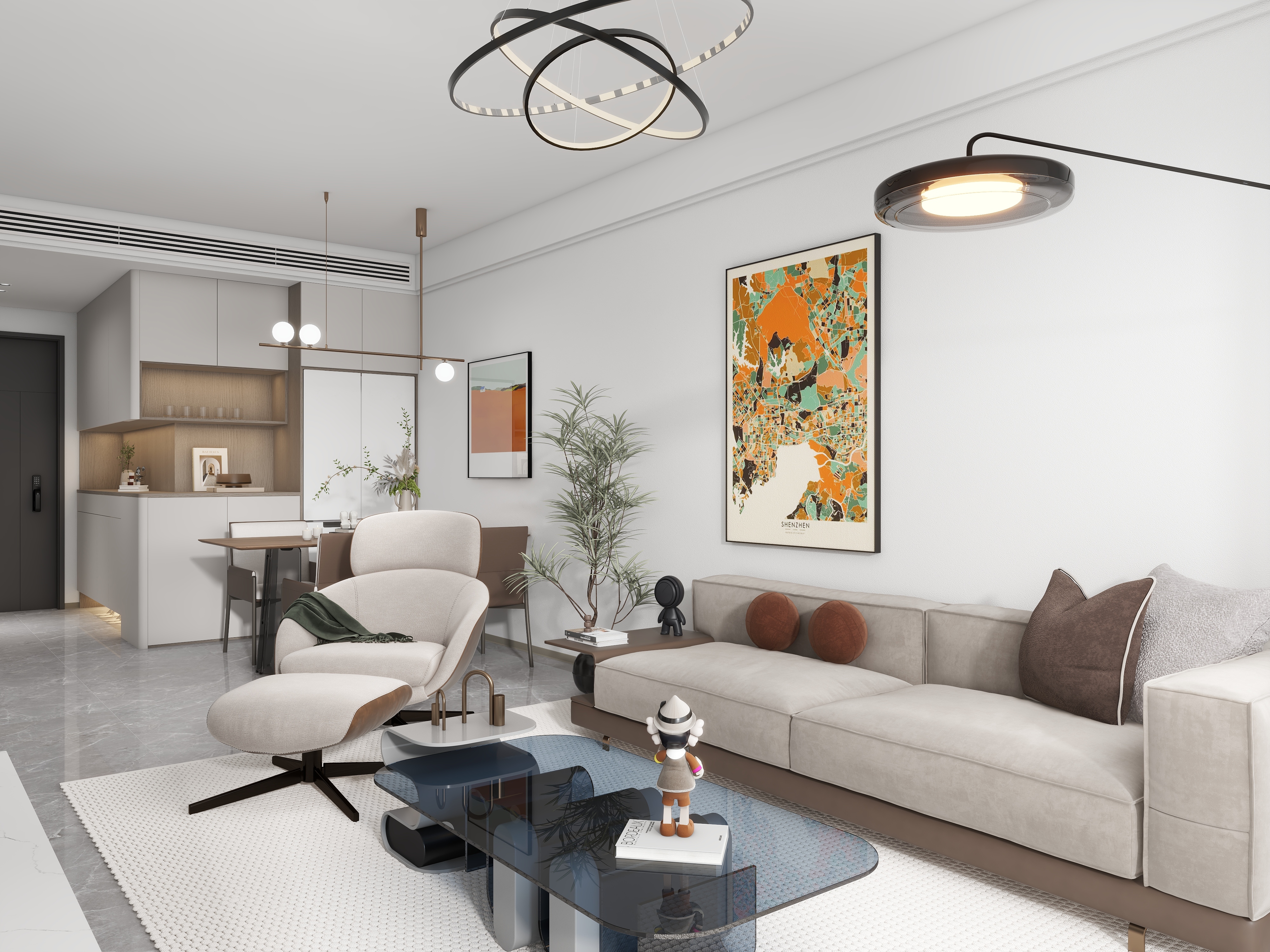 家装室内设计工作号-吾悦公馆-装修设计方案