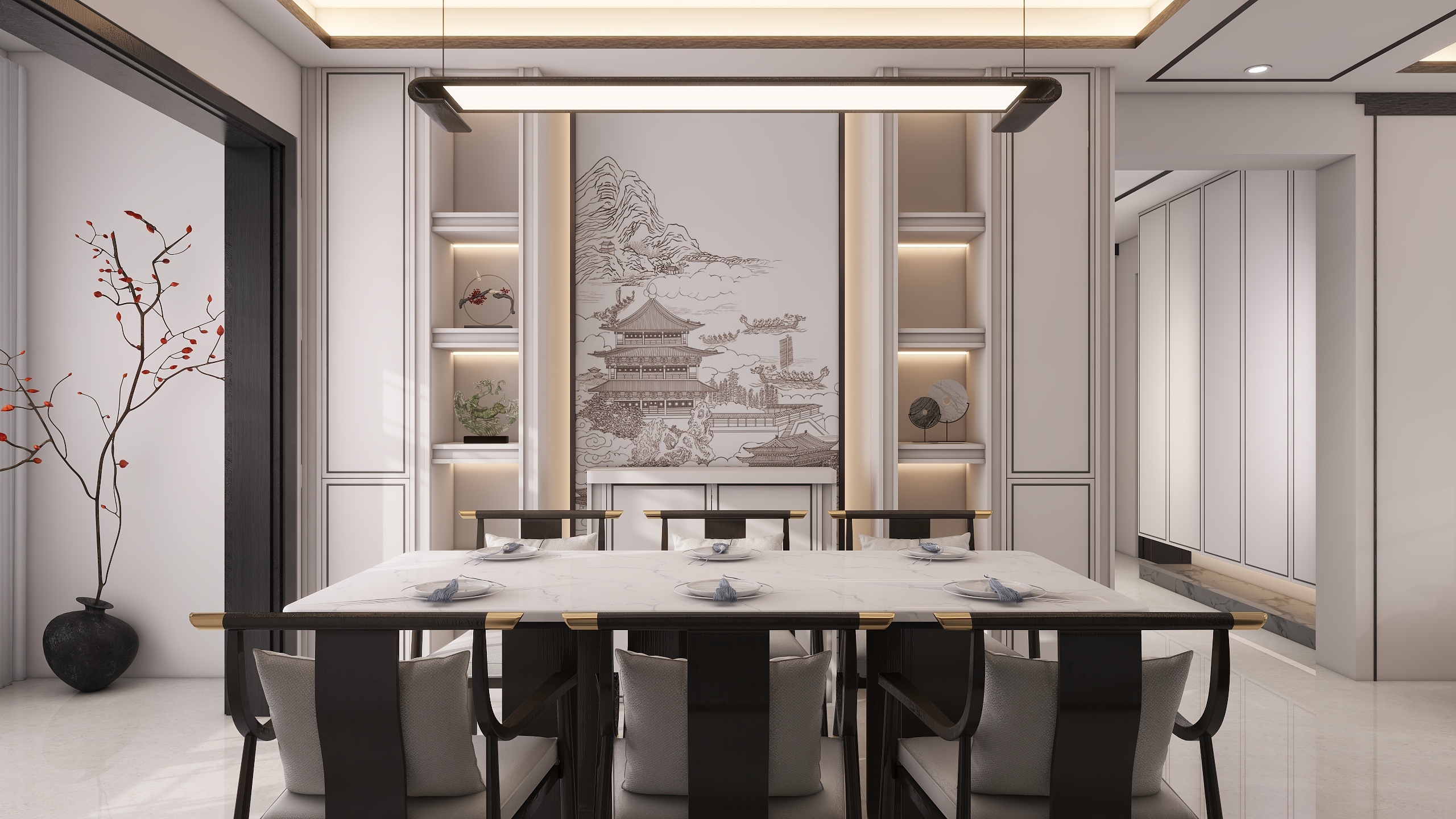 照耀ZY-新中式河与时光-装修设计方案