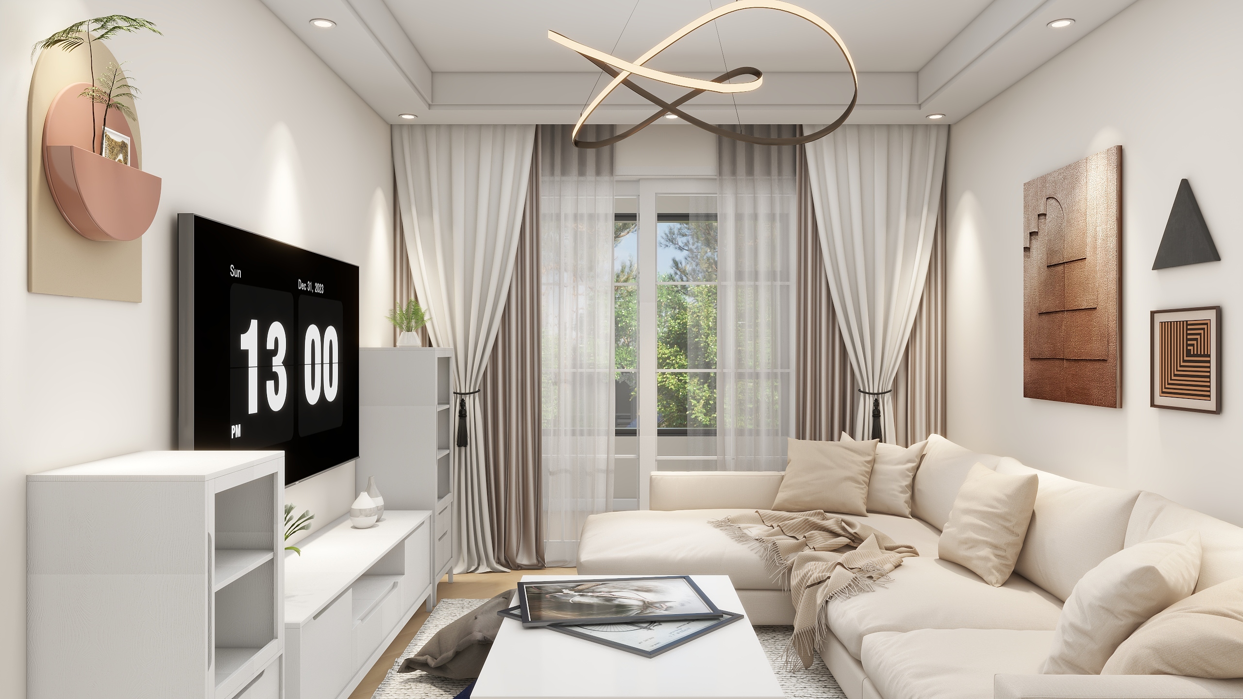 优品设计1-海德公园81㎡3室-装修设计方案