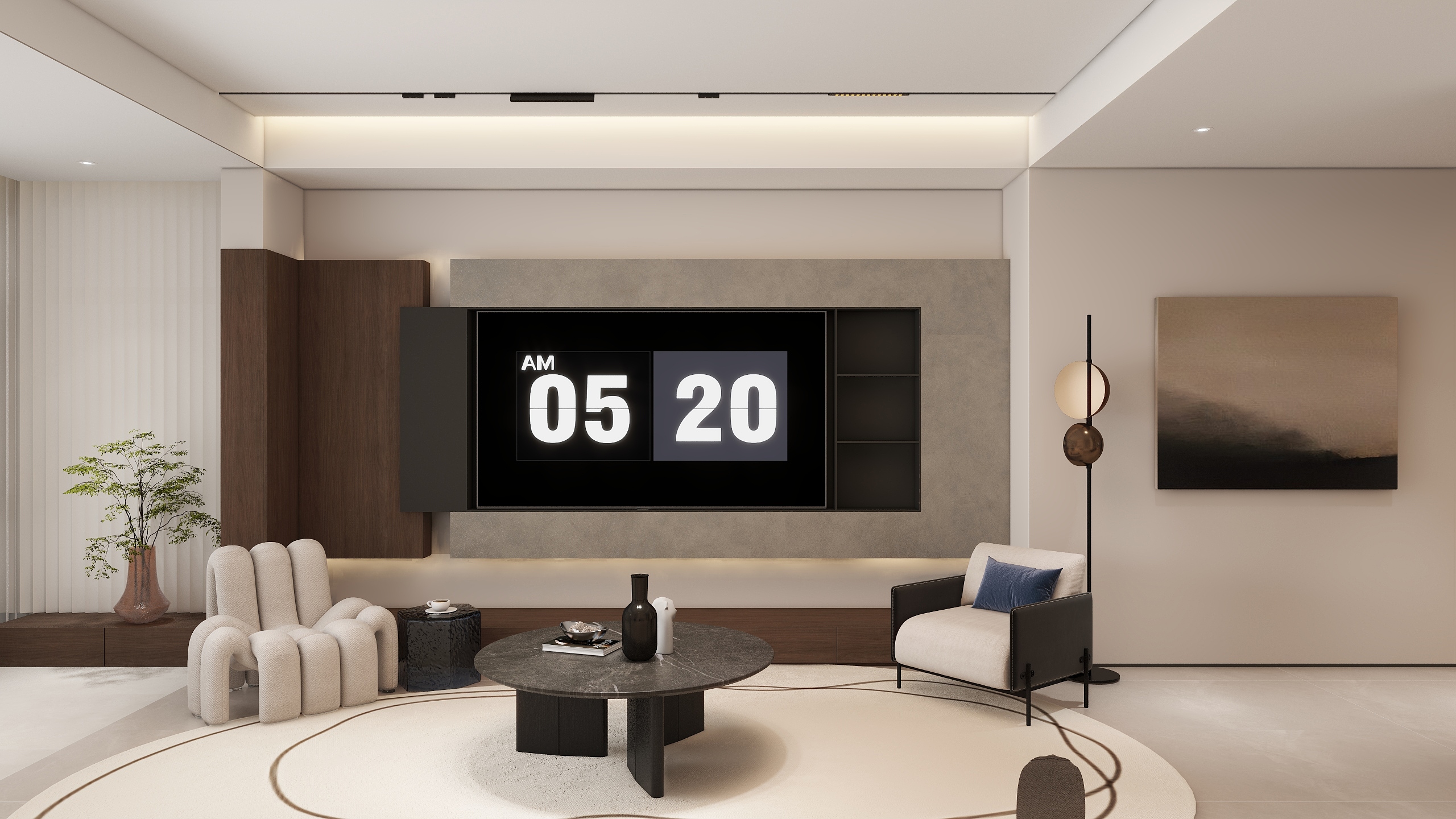 曲间-府前官邸4-2101PLAN-装修设计方案