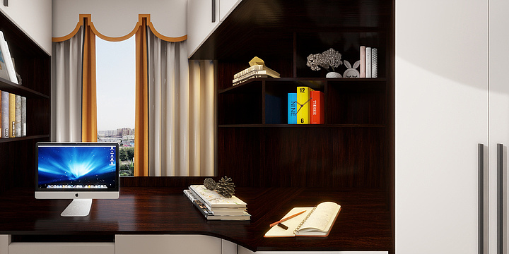 红利泰全屋定制-滨江外滩6-2-2206-装修设计方案