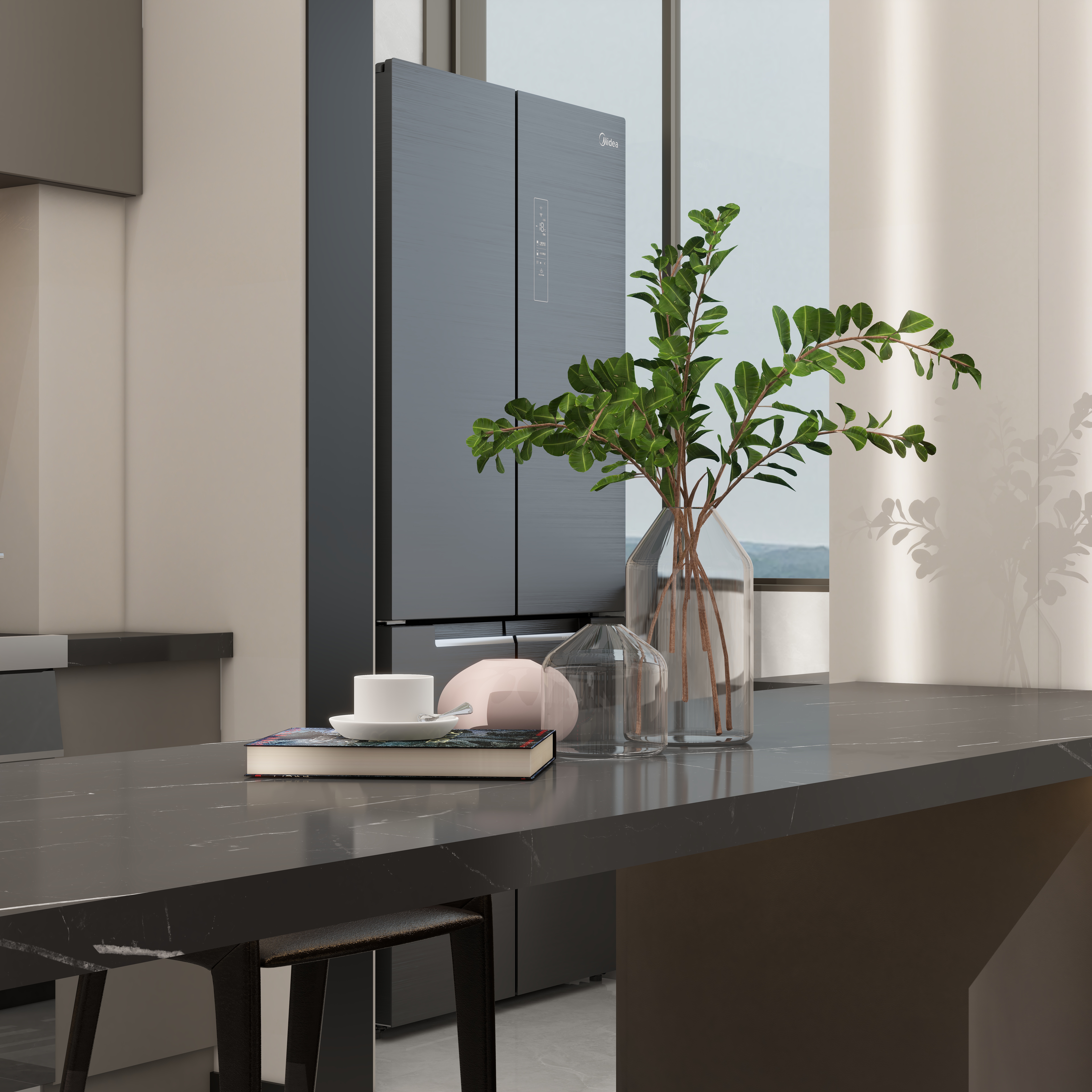 壹诺设计工作室-108㎡3室-现代简约装修效果图