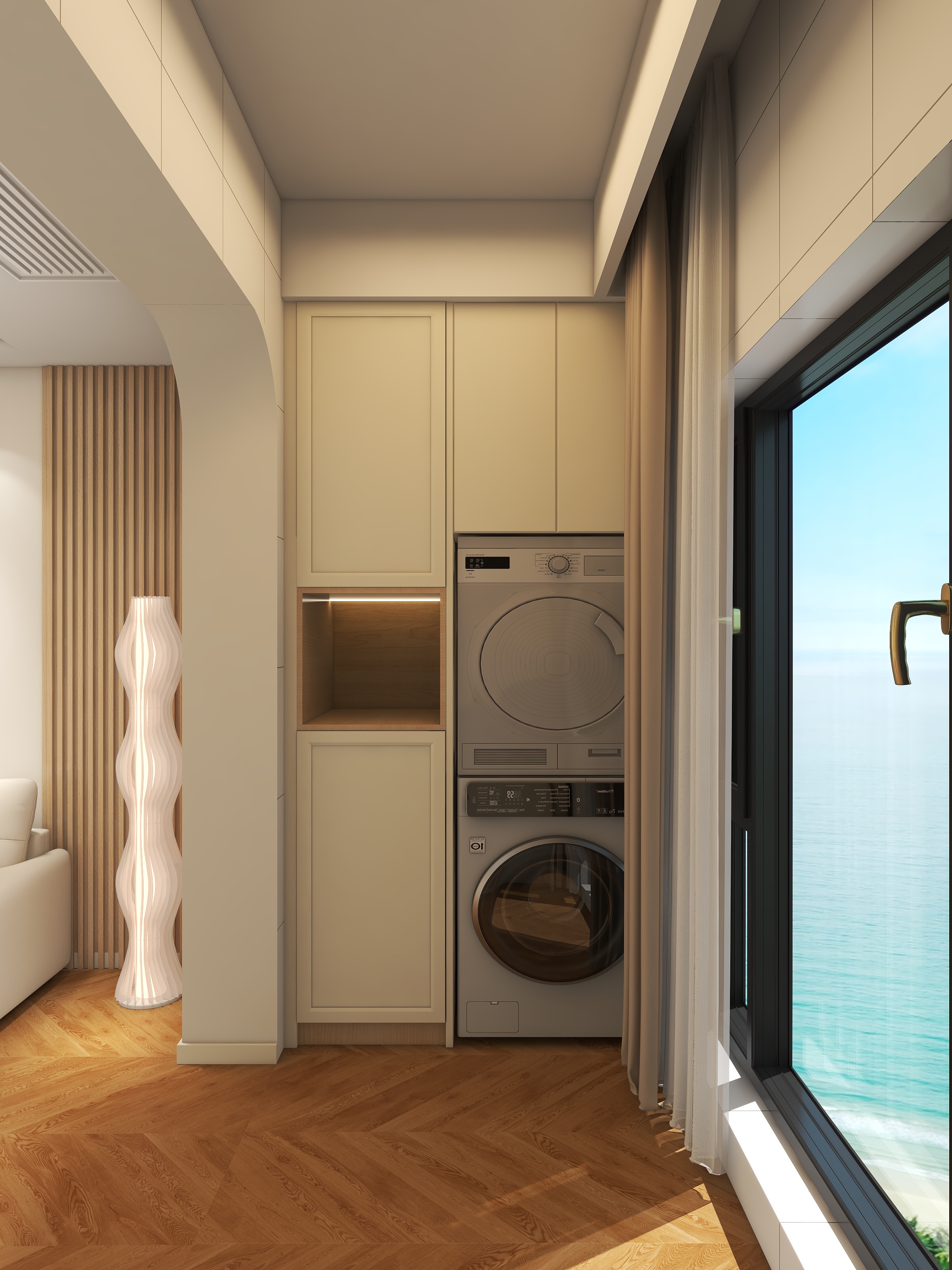 加一设计空间-尚棠源筑85㎡3室装修效果图