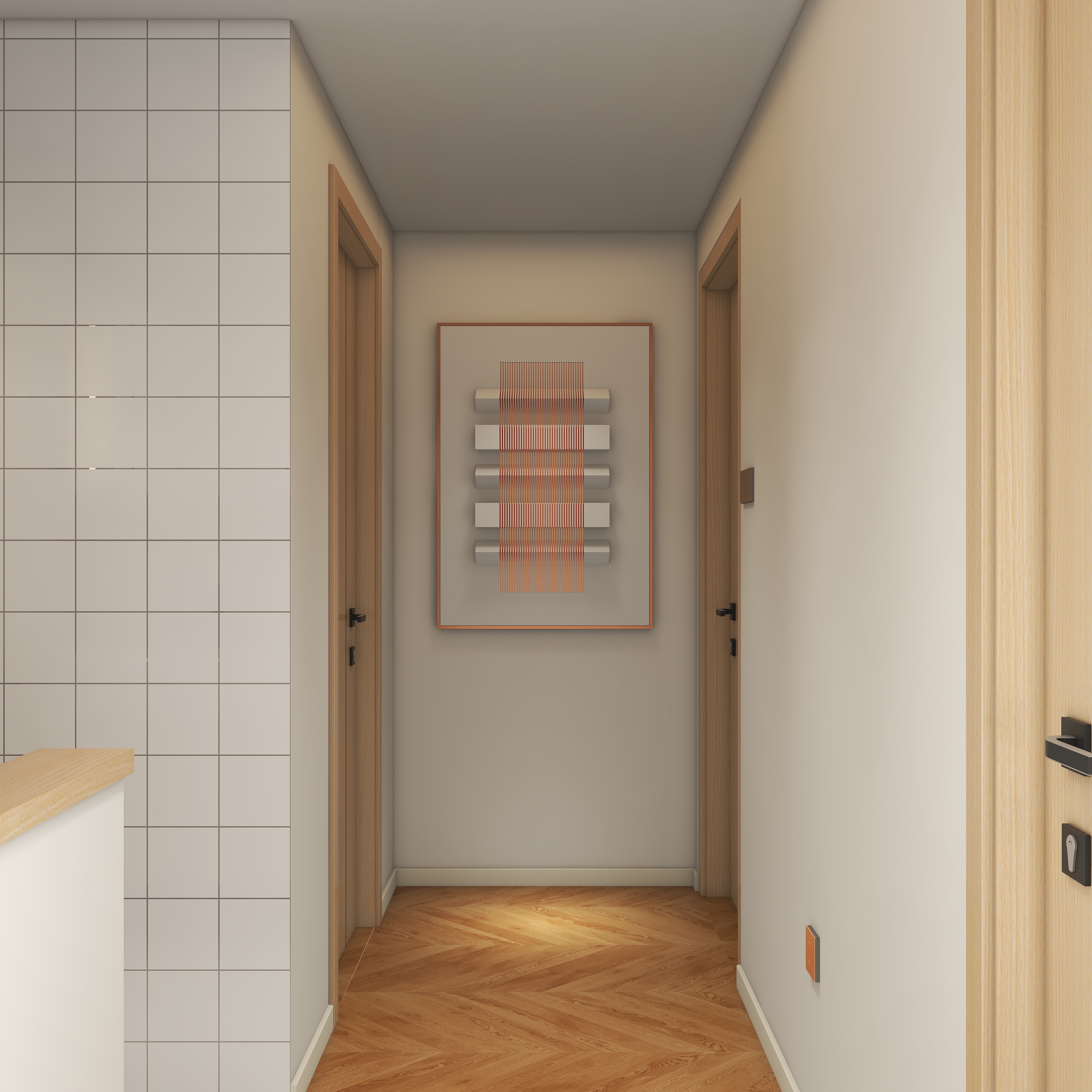 加一设计空间-尚棠源筑85㎡3室装修效果图