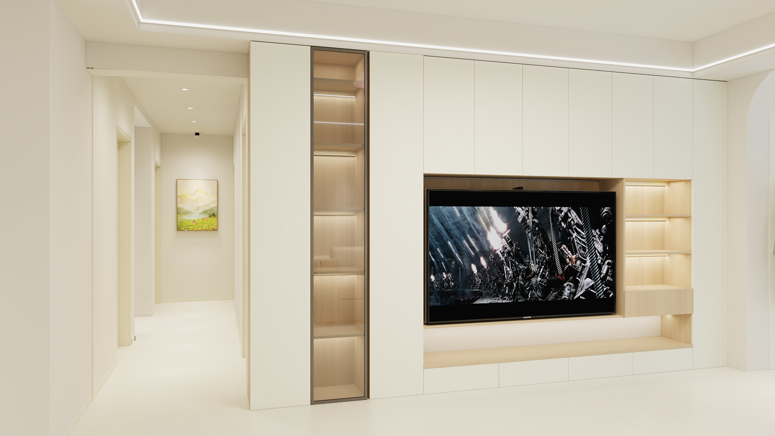 JIMKylG-保利碧桂园中滨花园D区原木158㎡5室装修效果图