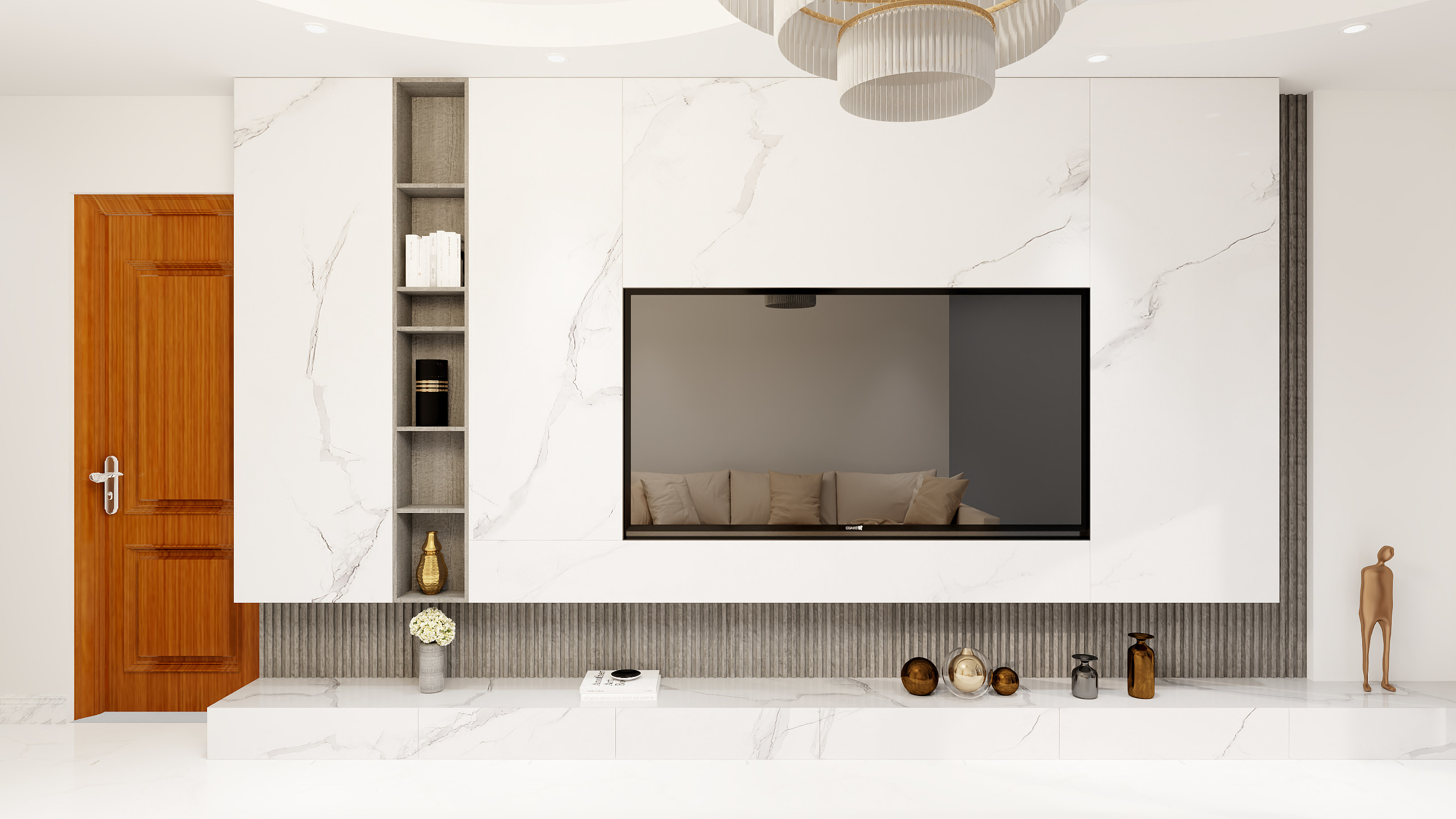 设计助手-柏金公寓现代简约129㎡4室-装修设计方案