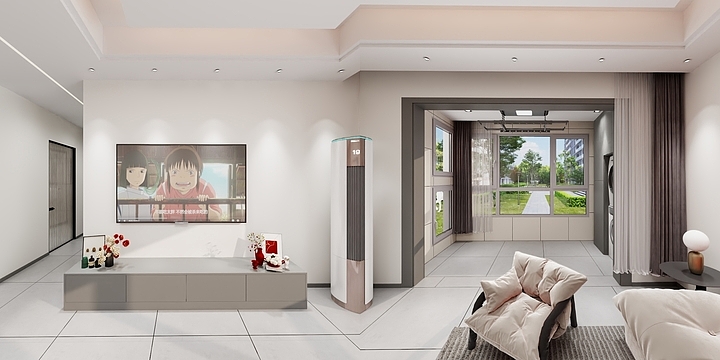 讲风-永年美的城-装修设计方案