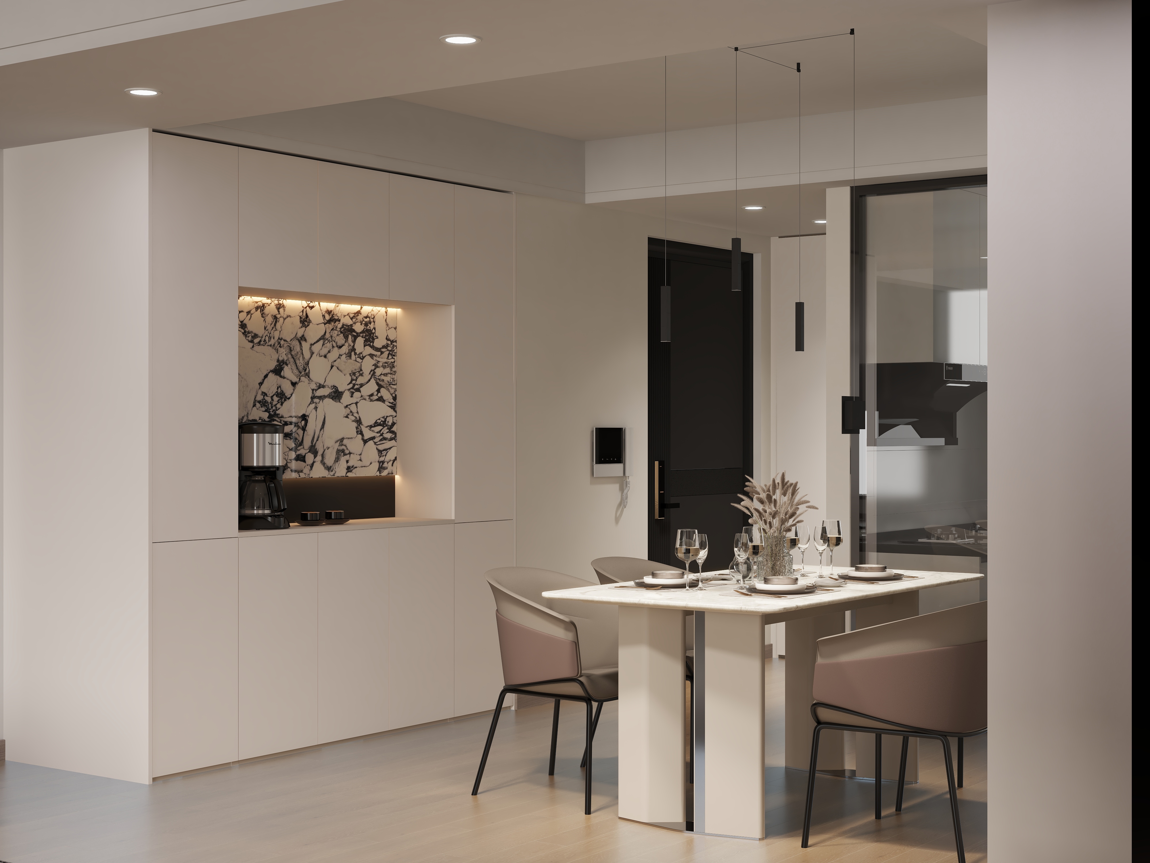 黄倩钰-观山隐秀142极简PET-装修设计方案