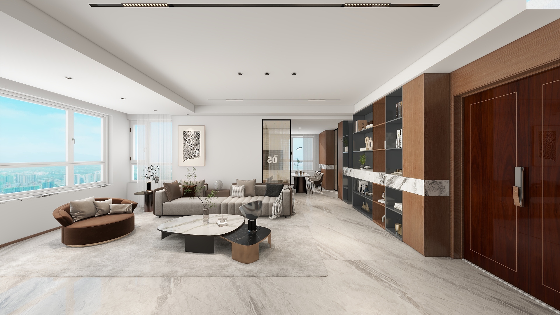 设计师-郝工-海湾国际17-150平-装修设计方案