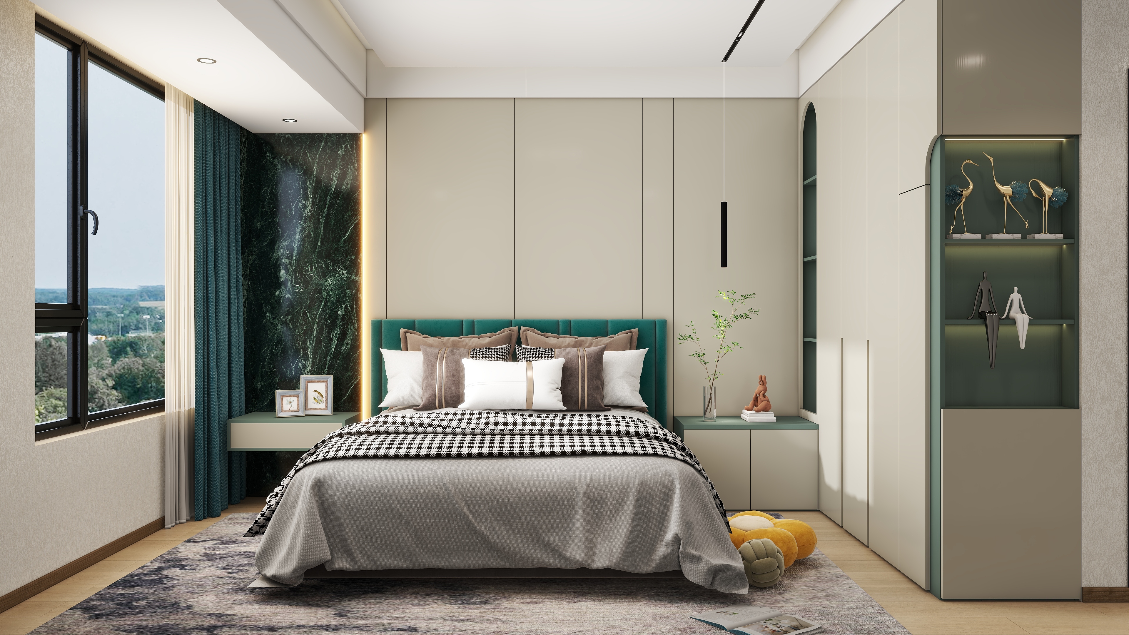 九易全案设计-文峰名苑A户型（8、9、10栋）114㎡（含外拓面积）-装修设计方案