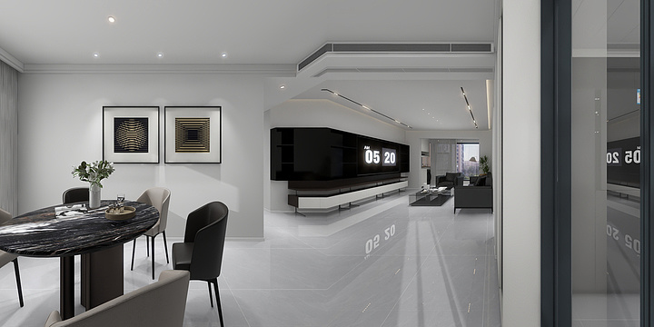 小冯在郑州干装修-145²-装修设计方案