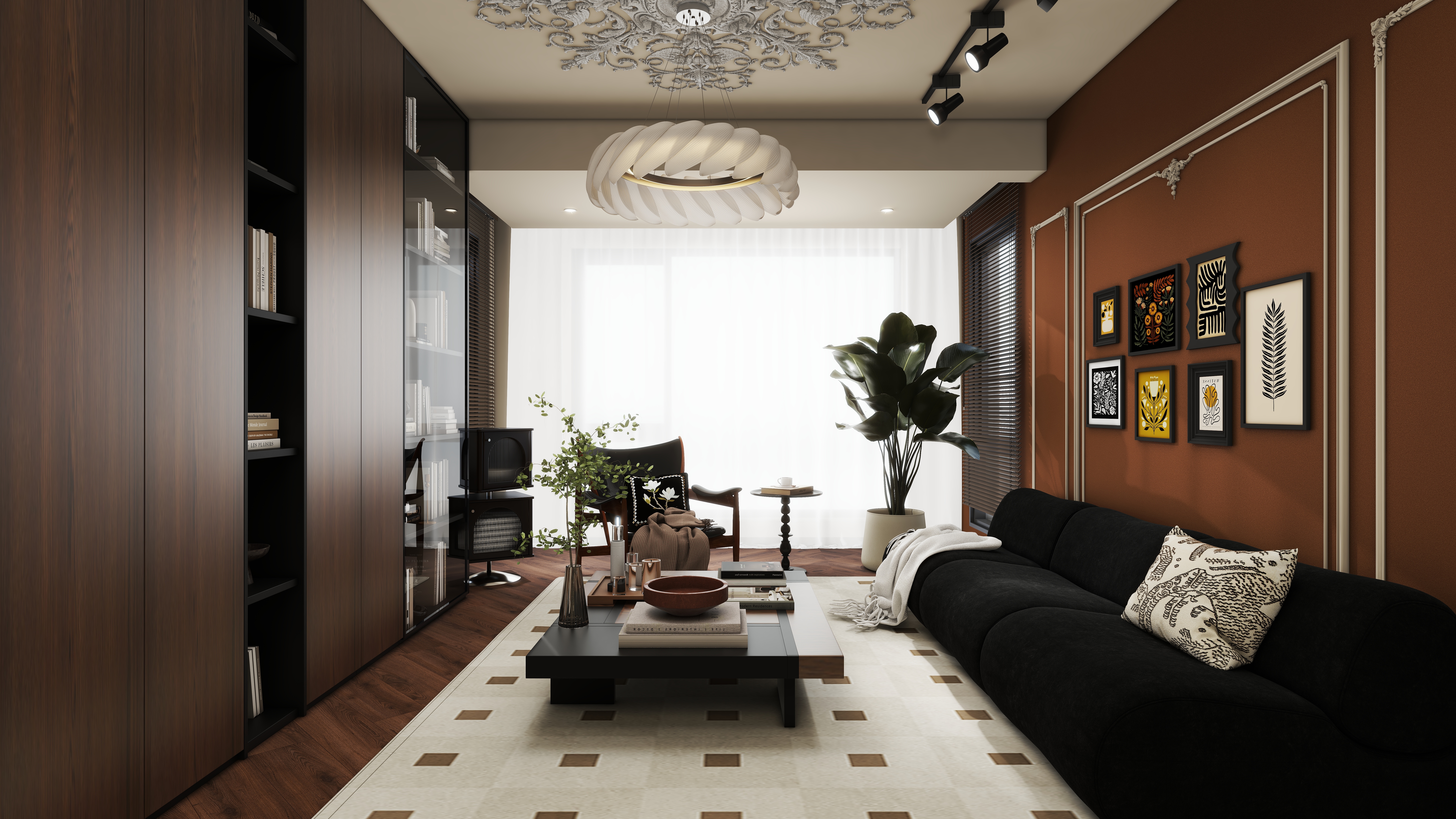 CYCAA-国韵中古装修效果图