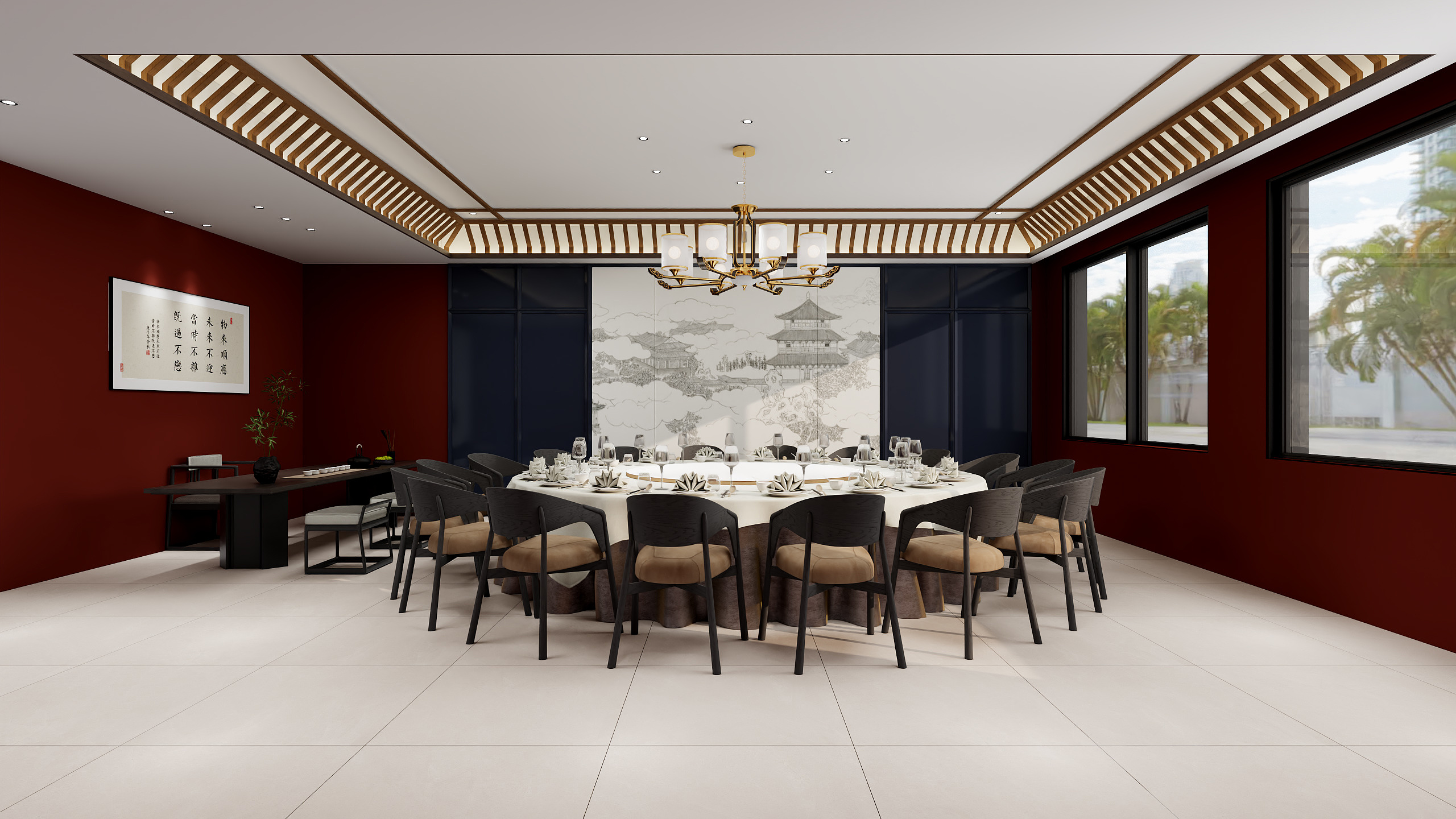 楚默FY-唐集私房鱼1F-装修设计方案