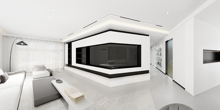 效果图IIIIII-C3-5 现代极简-装修设计方案