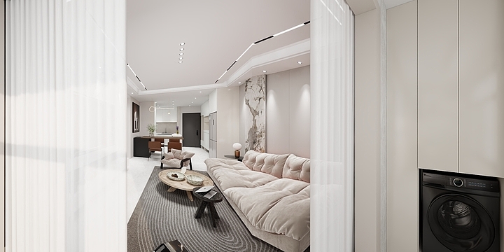 保定爱达装饰-BD金樾万象2单元-02户型-副本-装修设计方案