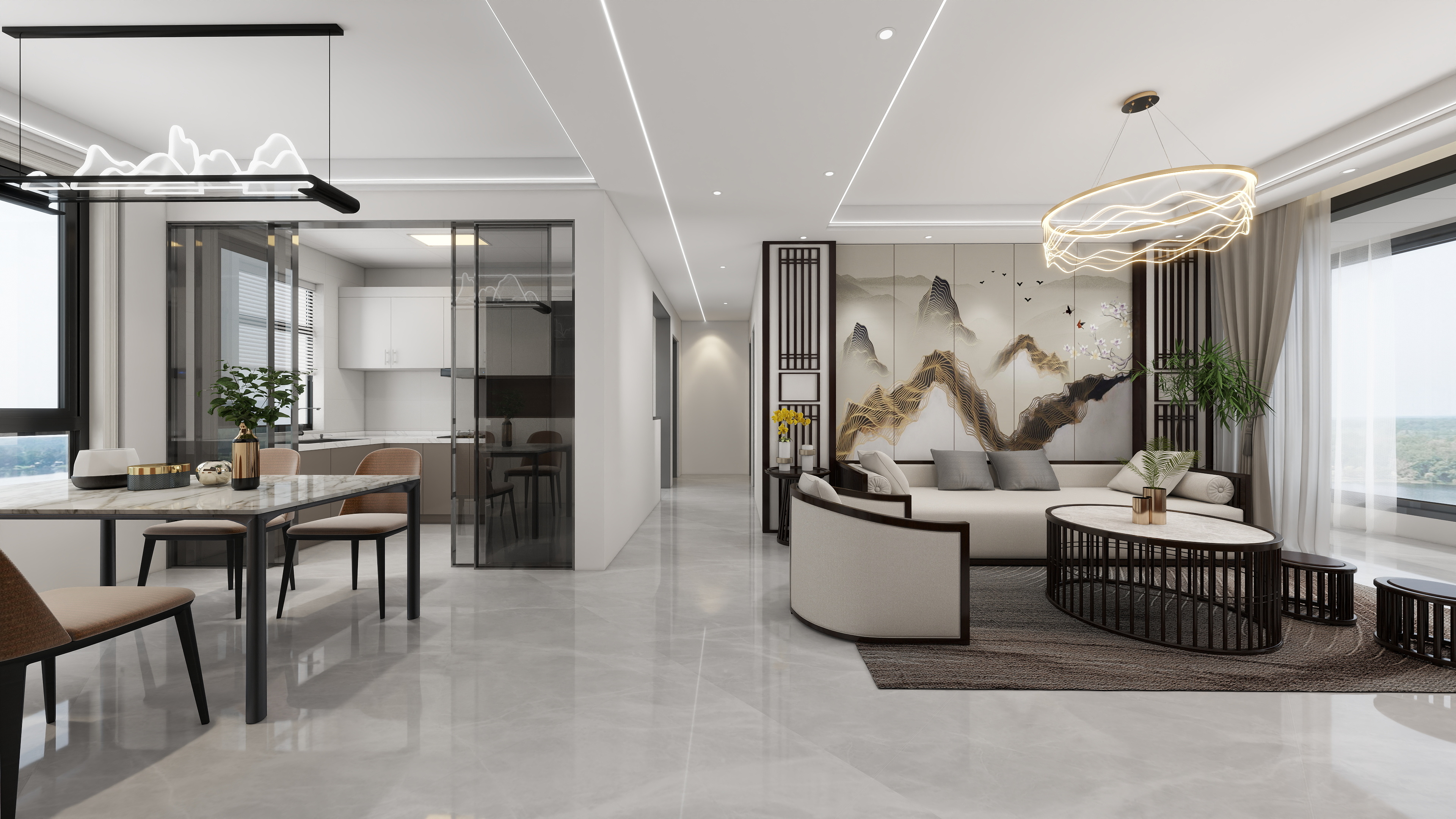 上层上品装饰设计-紫麟府-装修设计方案