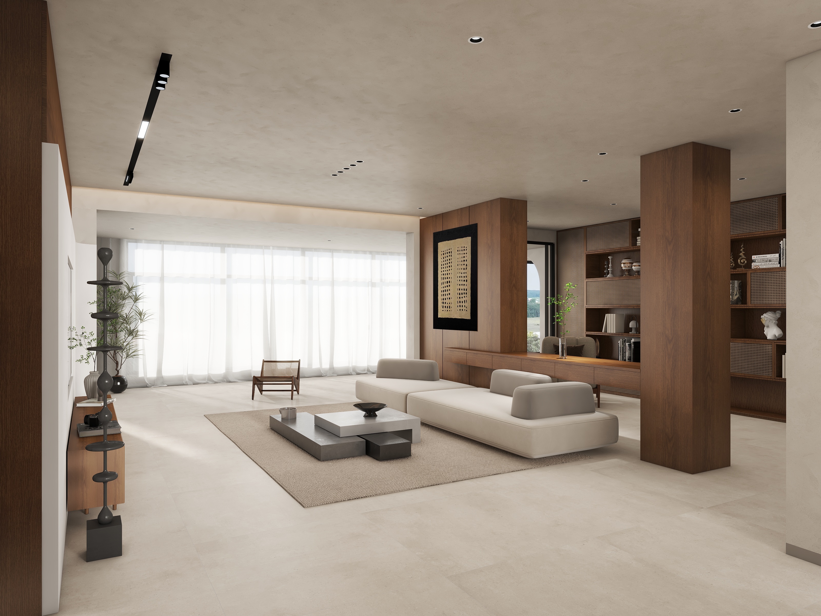 贵阳艺墅空间设计-贵阳丨中古诧寂风-装修设计方案