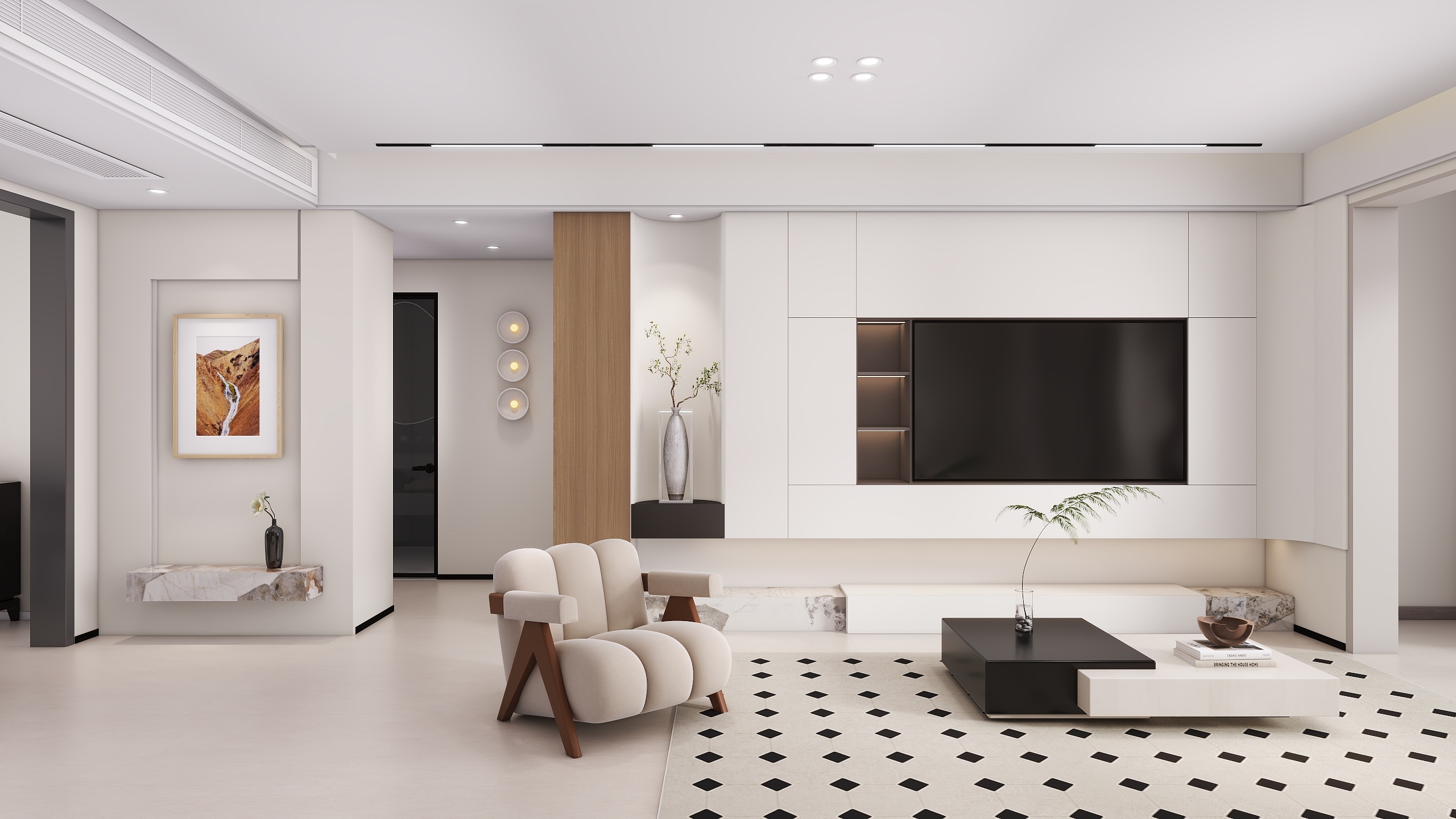 猫星星-《温馨原木》-红桥国际-装修设计方案