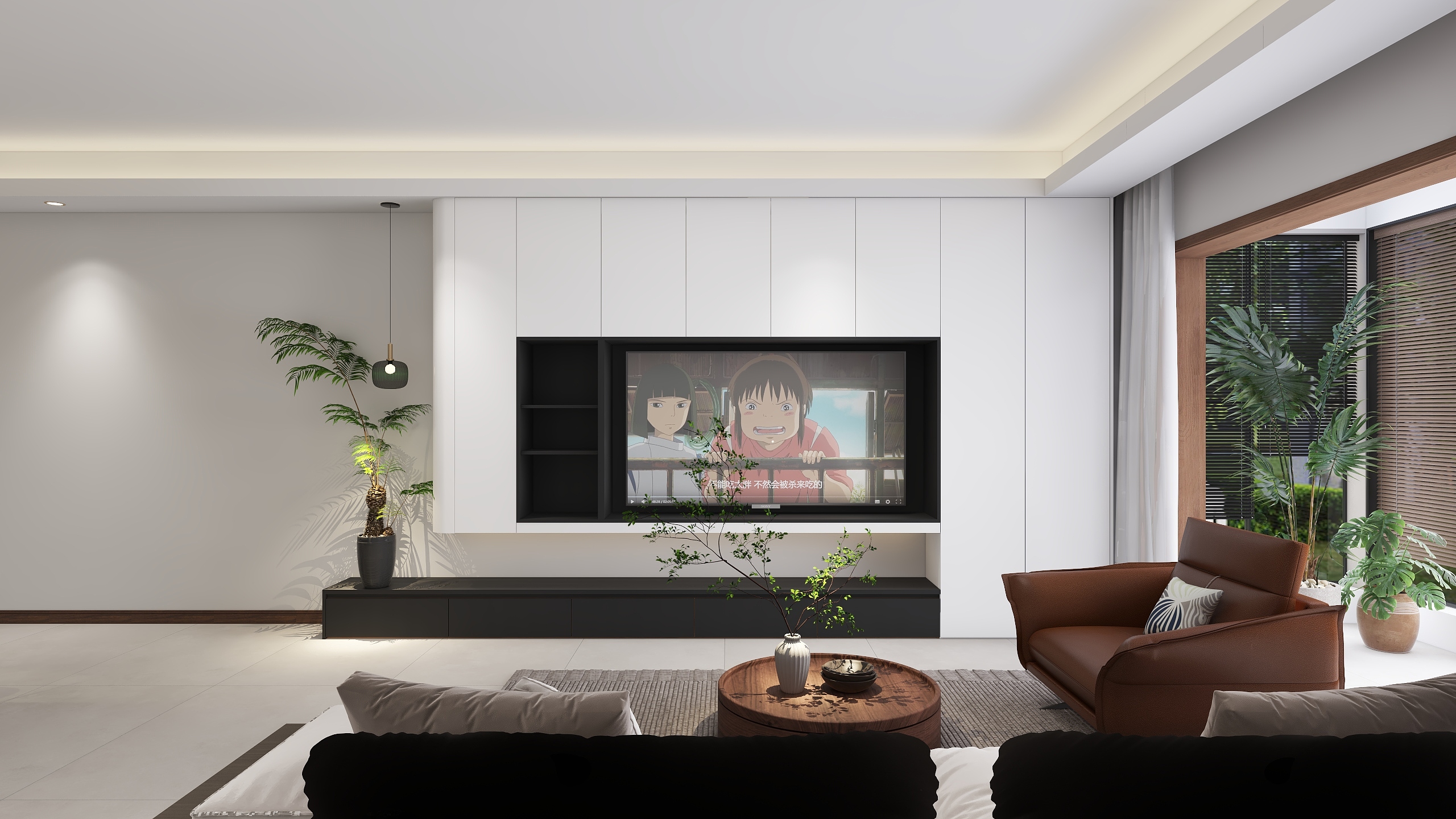 真真真@design-真金路1039弄42号502（电视柜方案二）-装修设计方案