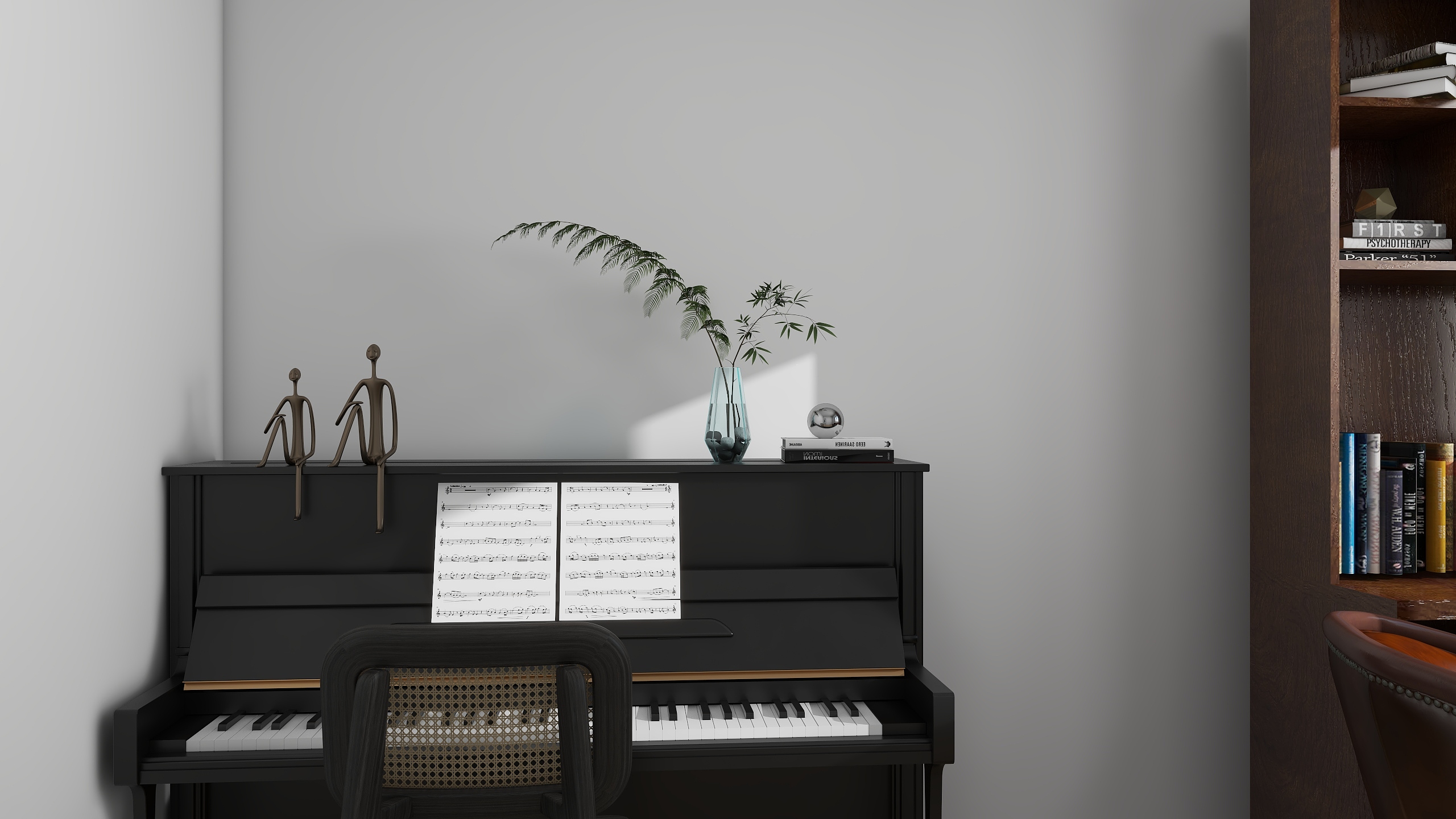 等一次风吹-125㎡家居装修效果图