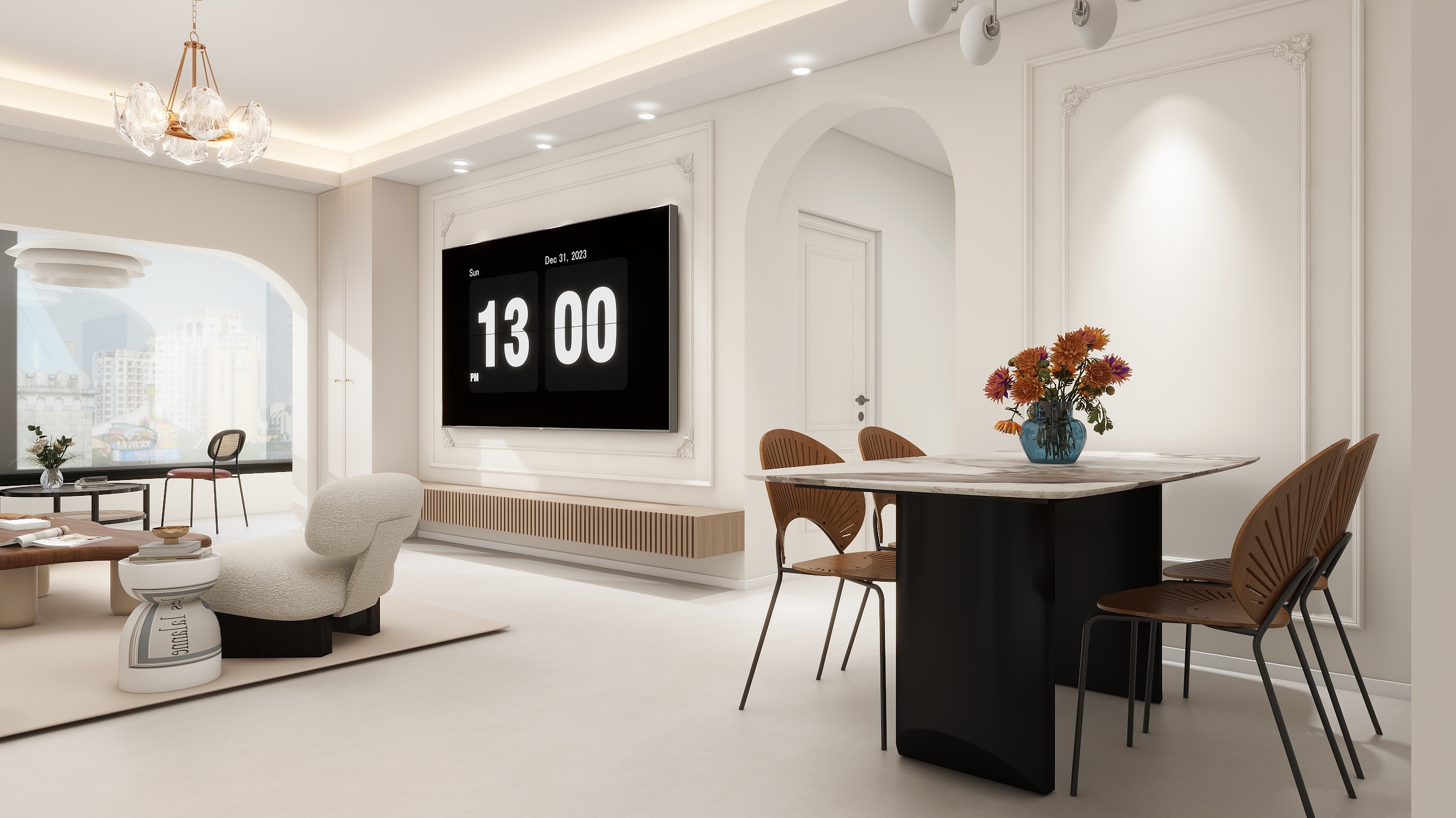 柏妮雅全屋定制-中冶奥体云景-装修设计方案