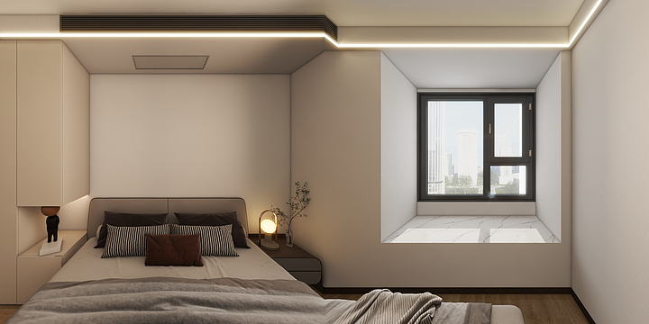 佳饰全屋定制-李凯-佳源都市37-1702雅居-装修设计方案