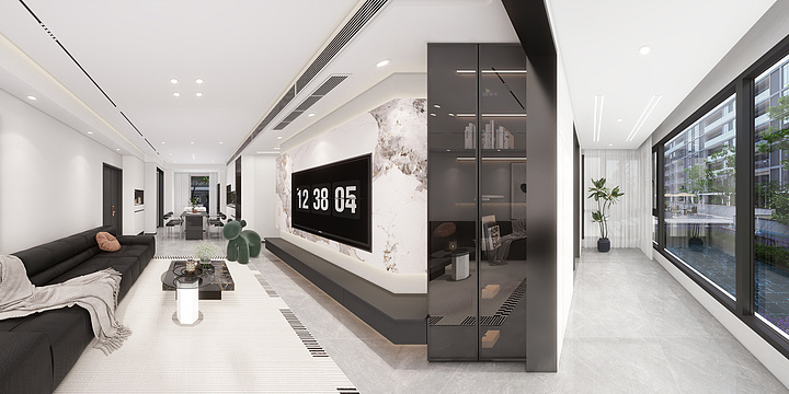 designerKaren-厚德首府127㎡3室-装修设计方案