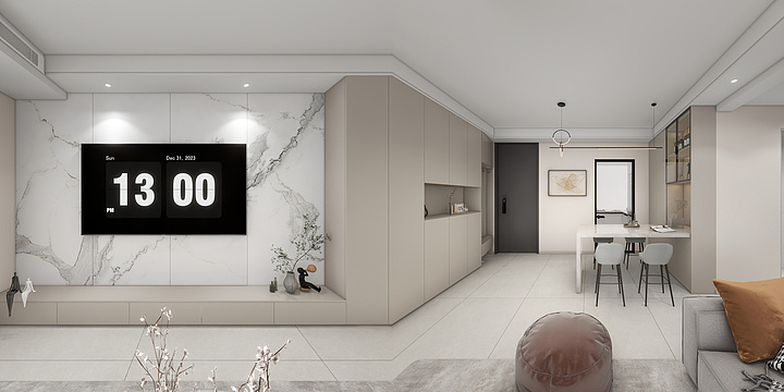 丹凤豪宏装饰-惠达丹悦府12#2203-装修设计方案